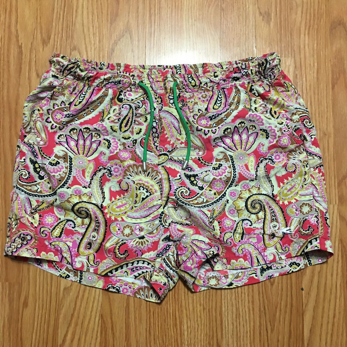 Etro ETRO Milano Paisley Floral Design Swim Shorts Size S Size US 28 / EU 44 - 1 Thumbnail