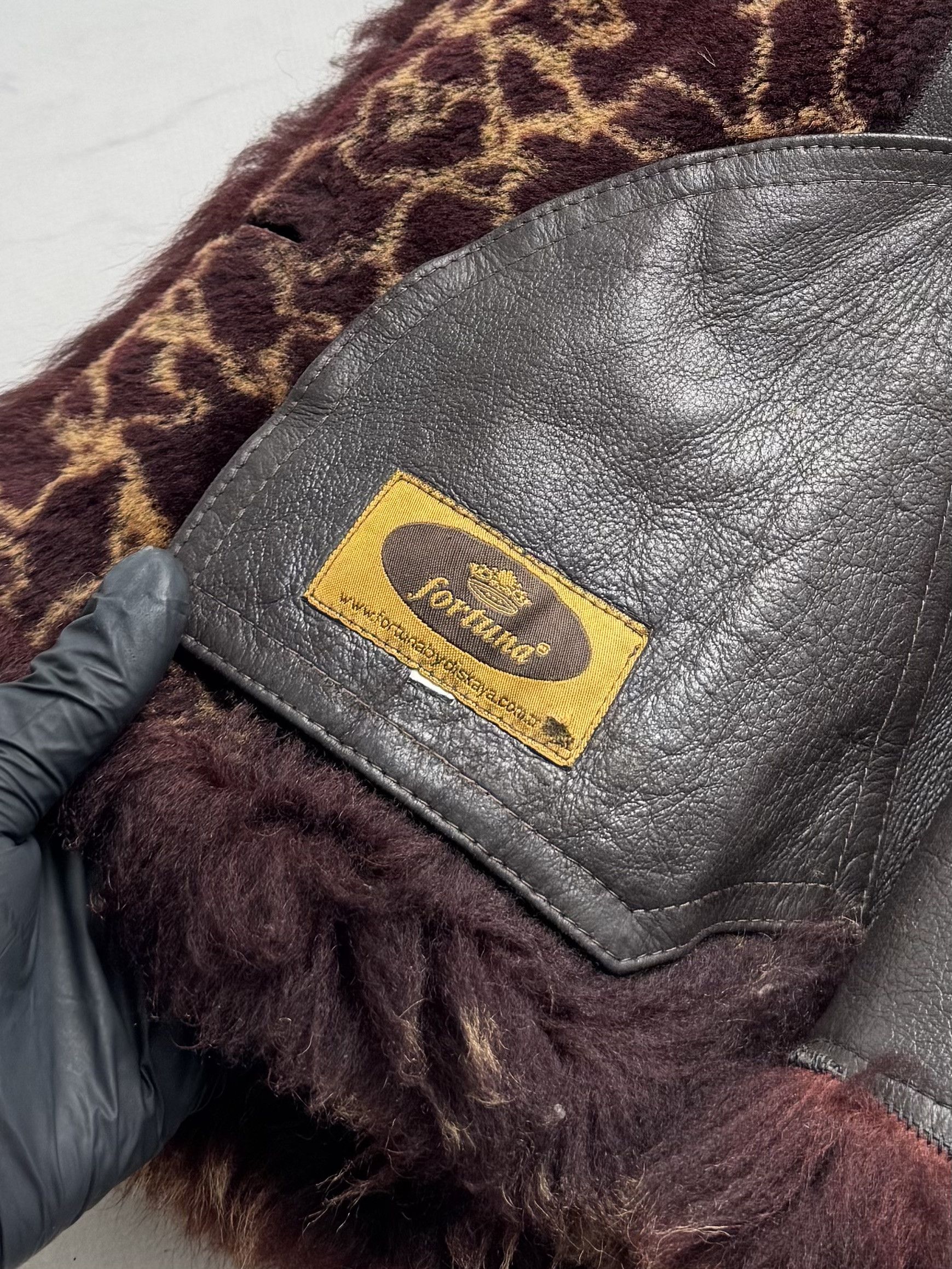 Vintage Vintage Real Sheepskin Hooded Jacket (B550)E2D15 Size M / US 6-8 / IT 42-44 - 11 Thumbnail