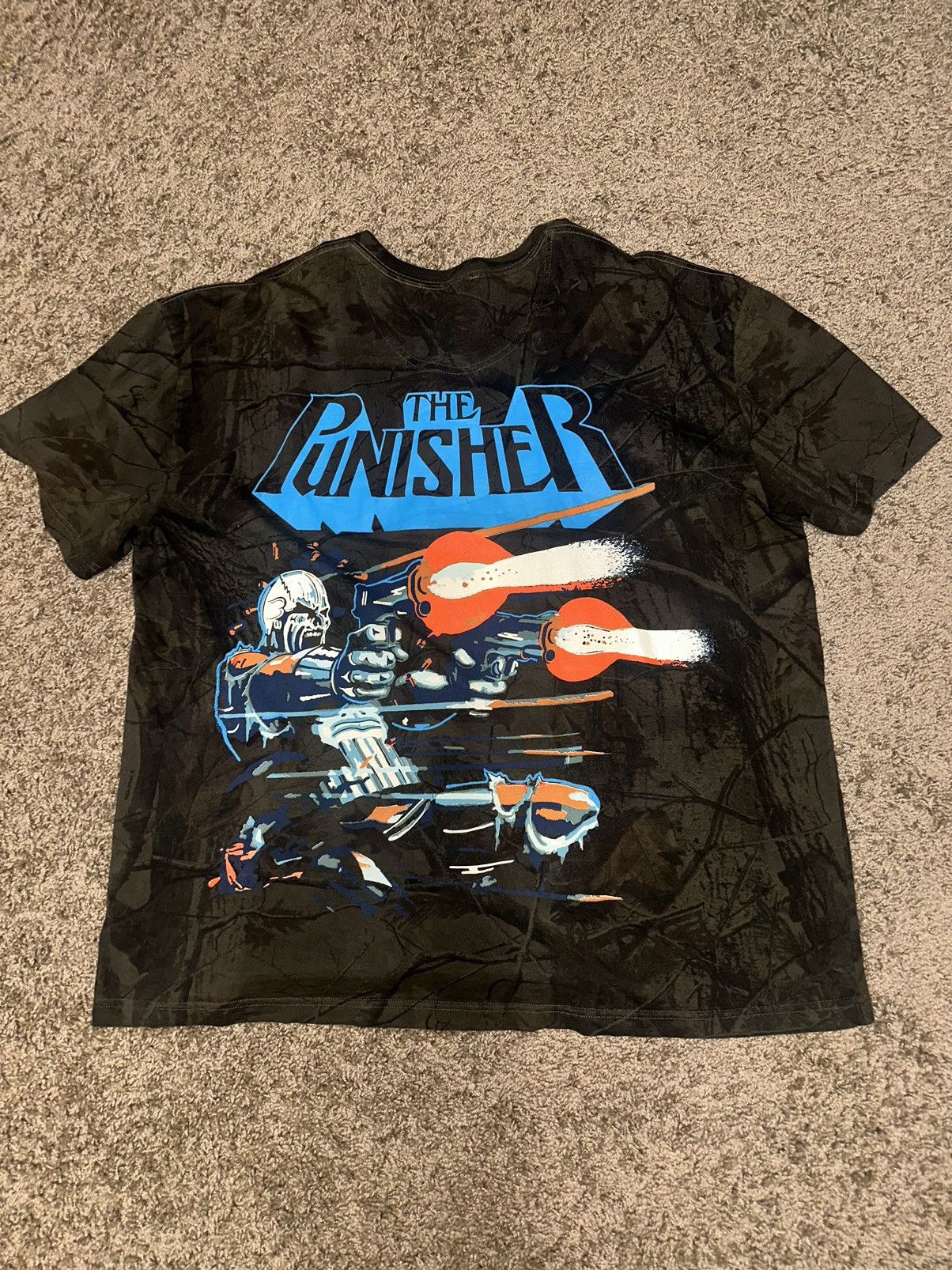 Warren Lotas Warren Lotas Punisher Tee Moss Camo Size US XXL / EU 58 / 5 - 2 Thumbnail