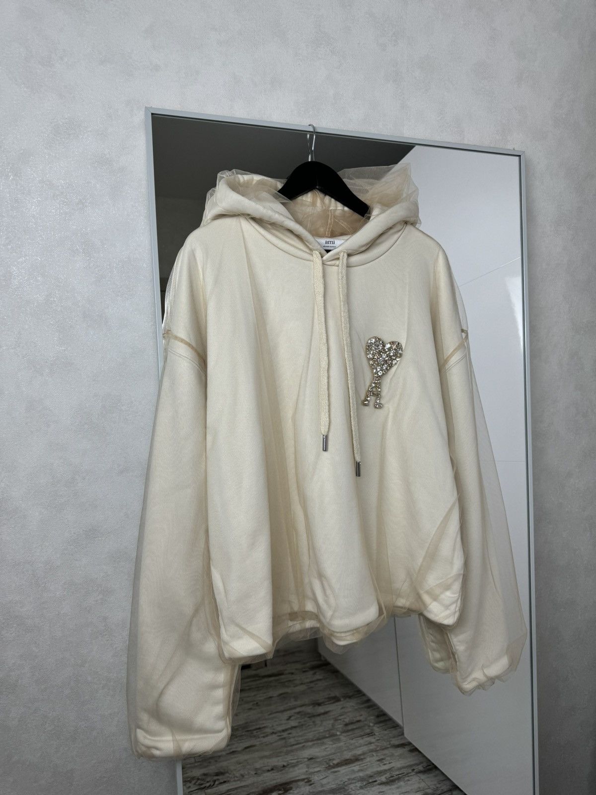 AMI AMI de coeur embroidery Unisex hoodie Size US L / EU 52-54 / 3 - 1 Thumbnail