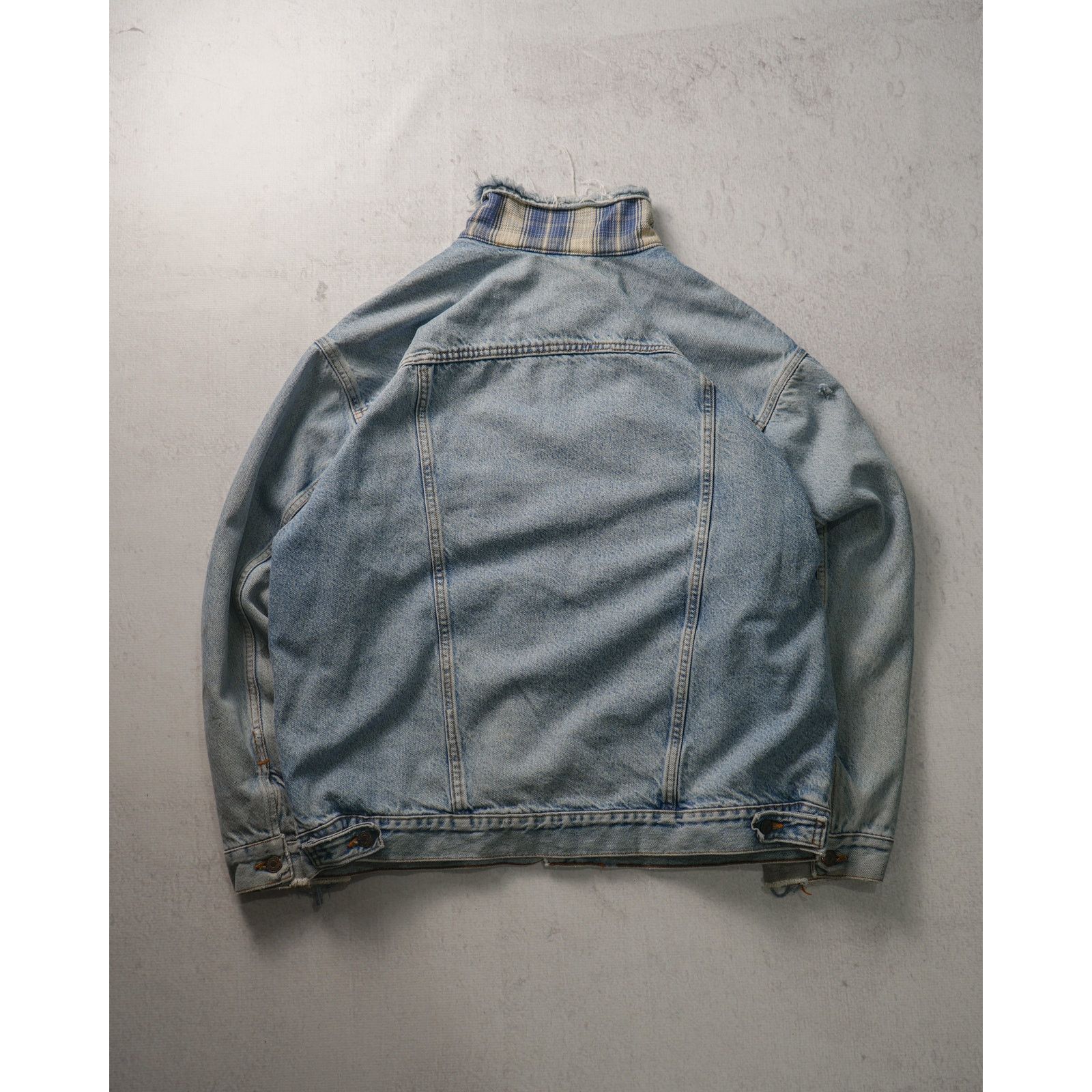 Levi's Vintage 90s Levis Blue Long Sleeve Denim Jacket - Women's XL Size XL / US 12-14 / IT 48-50 - 2 Thumbnail