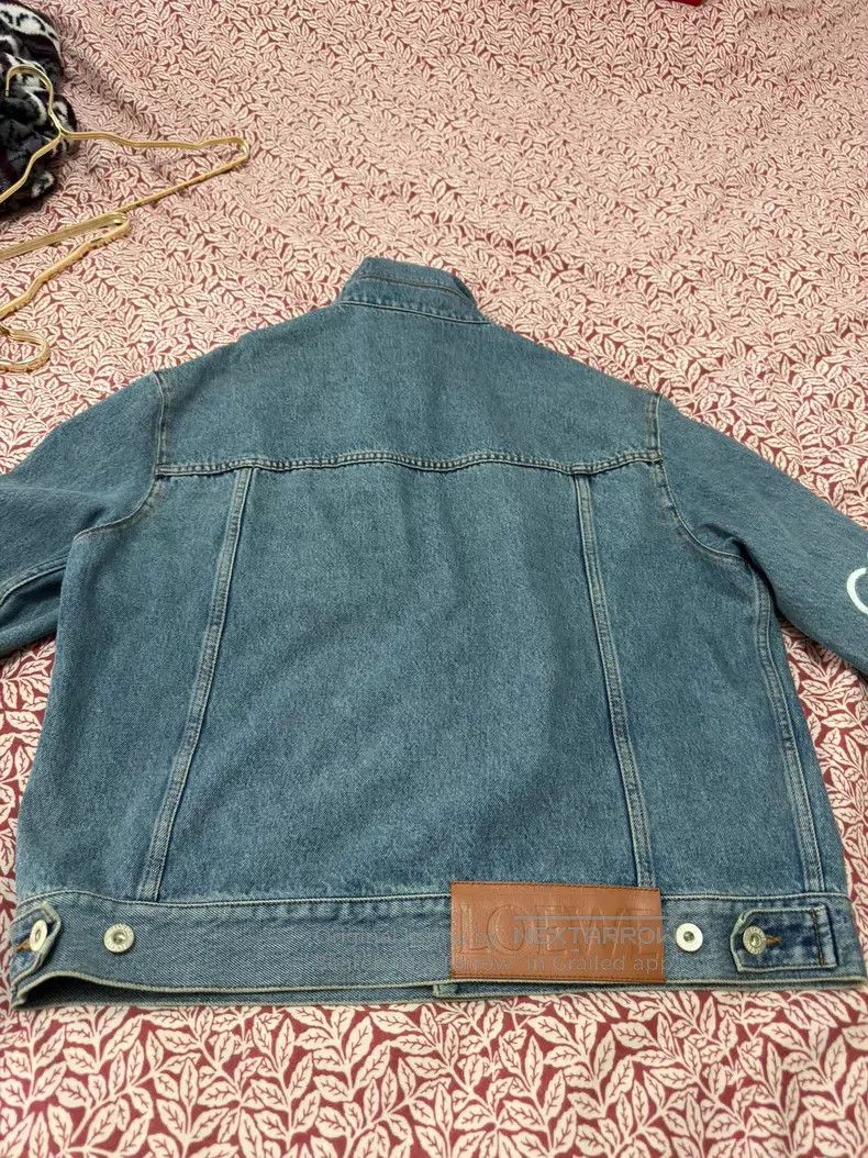 Loewe Loewe FW23 Logo Letter Embroidered Casual Denim Jacket, Me Size US S / EU 44-46 / 1 - 6 Thumbnail