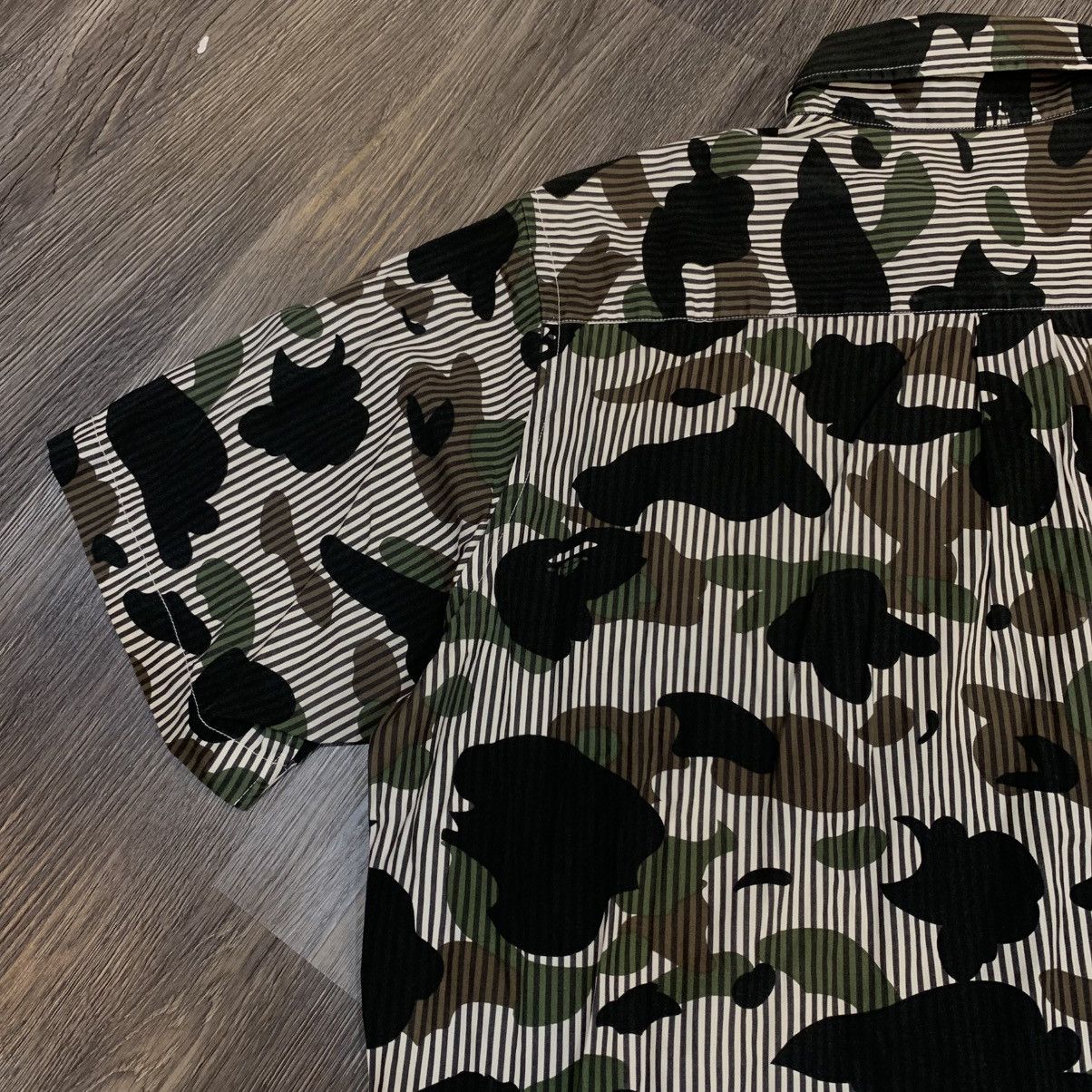 Bape Bape Camo Shirt Size US XL / EU 56 / 4 - 8 Thumbnail