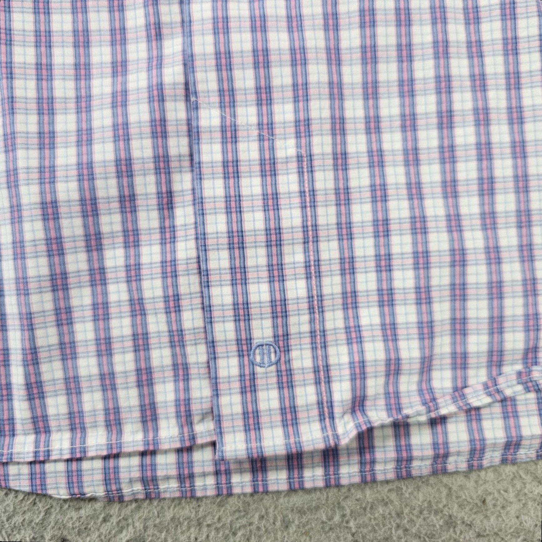 David Donahue David Donahue Shirt Mens L Blue Plaid Button-Down Long Sleeve Fusion Vintage: No Size US L / EU 52-54 / 3 - 6 Thumbnail