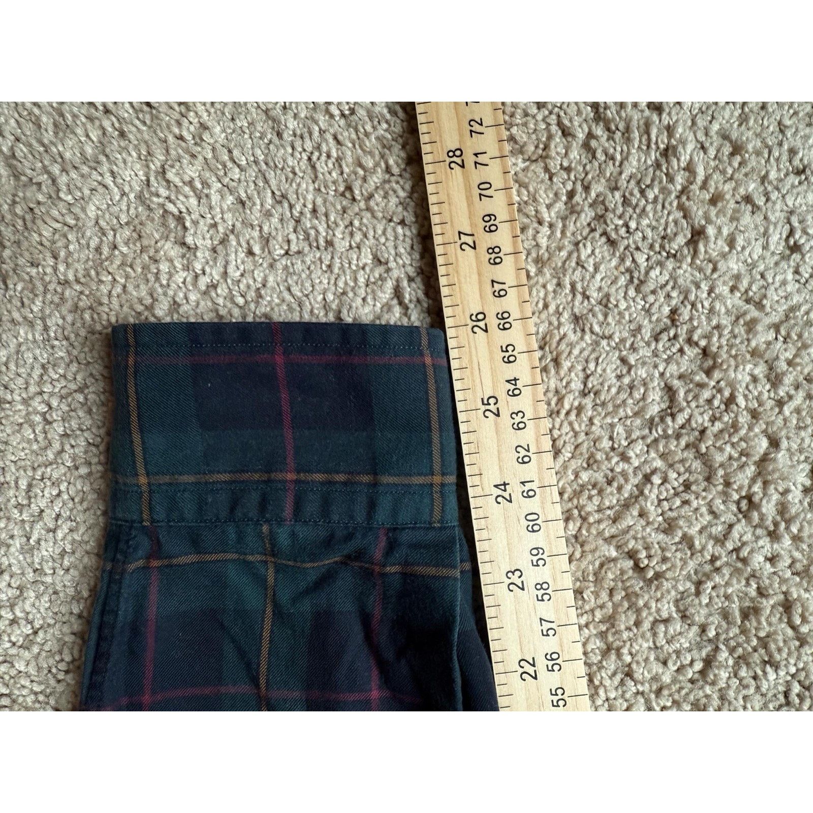 Ralph Lauren Ralph Lauren Cotton Button Down Shirt Men's Med Plaid Tartan Size US M / EU 48-50 / 2 - 8 Thumbnail