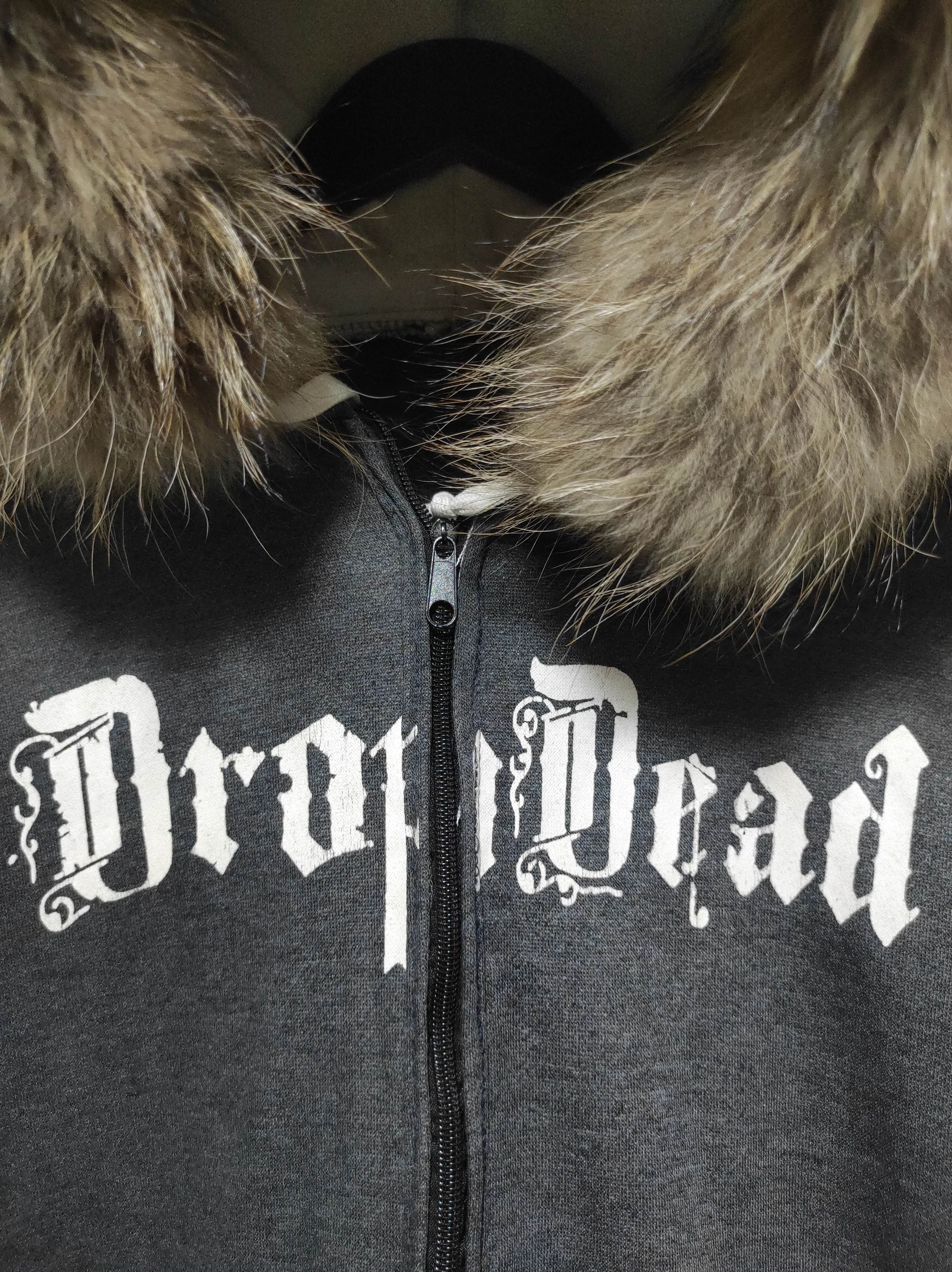 Japanese Brand Drop Dead Zip Fur Hoodie LGB IfSixWasNine style Size US M / EU 48-50 / 2 - 5 Thumbnail