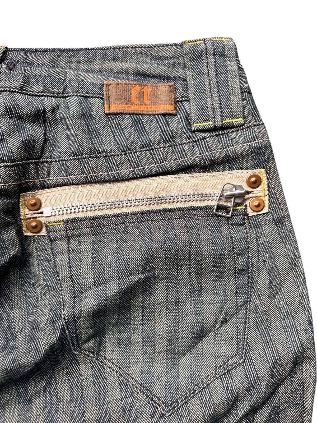 If Six Was Nine × Japanese Brand × Le Grande Bleu (L.G.B.) Blue Way Carpenter Flared Jeans Size 31" - 5 Thumbnail