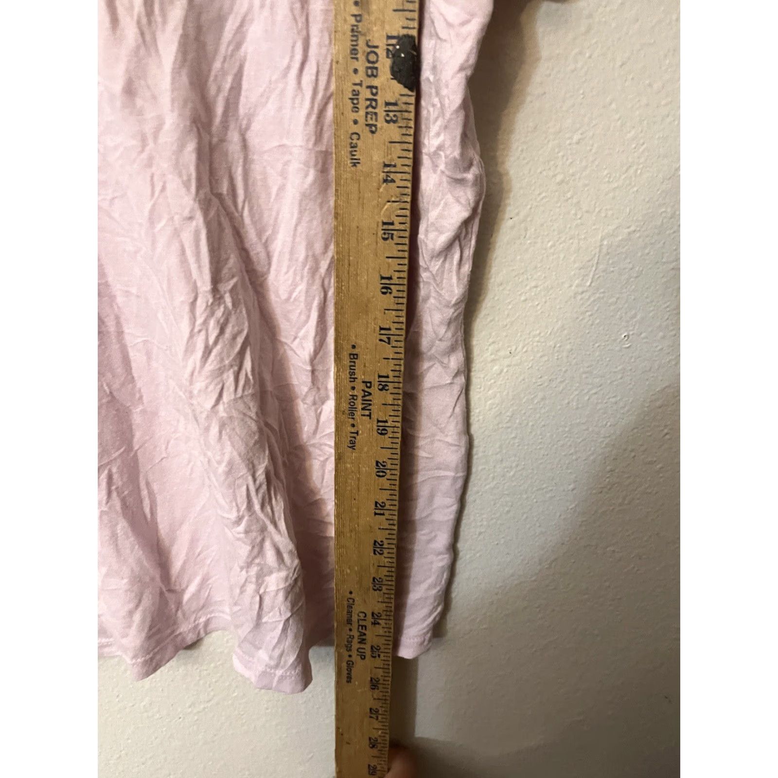 Gap VINTAGE Gap T-Shirt Womens Long Sleeve Pink Cotton Blend Crew Neck Pullover Large Graphic Size L / US 10 / IT 46 - 4 Thumbnail