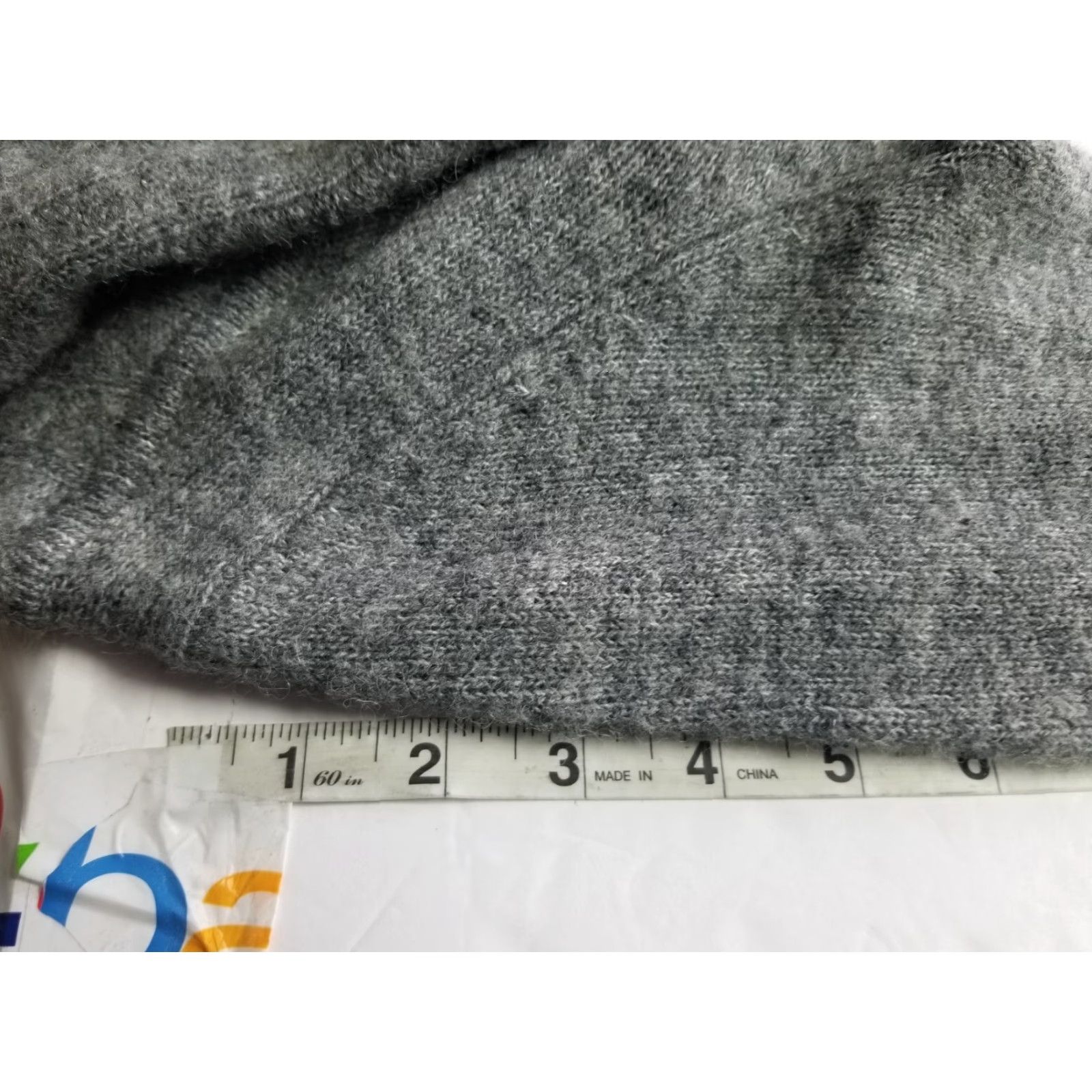 Vintage Marisa Christina Sweater Womens Gray Off Shoulder Cowl Neck 3/4 Sleeve Size S Knit Pullover Womens Gray Size S / US 4 / IT 40 - 7 Thumbnail