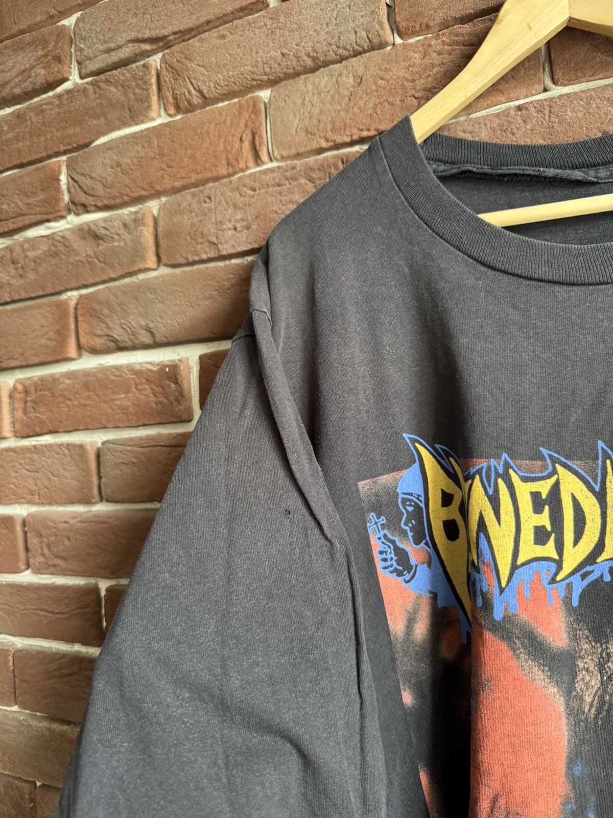 Band Tees Vintage 90s Benediction Grand Leveller Death Metal Band Tee Size US XL / EU 56 / 4 - 9 Thumbnail