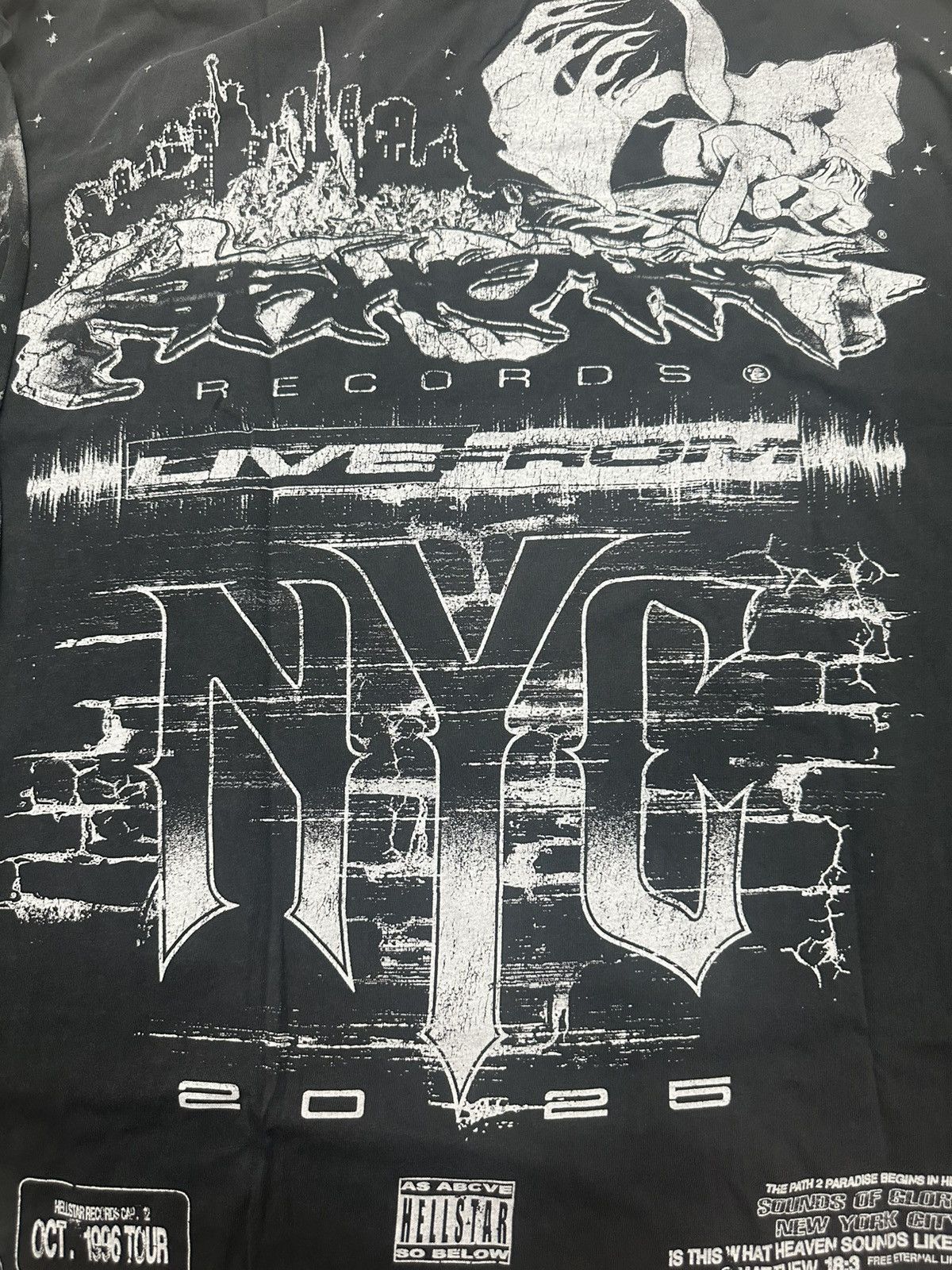 HELLSTAR HELLSTAR LIBERY RECORDS LONG SLEEVE Size US M / EU 48-50 / 2 - 4 Thumbnail
