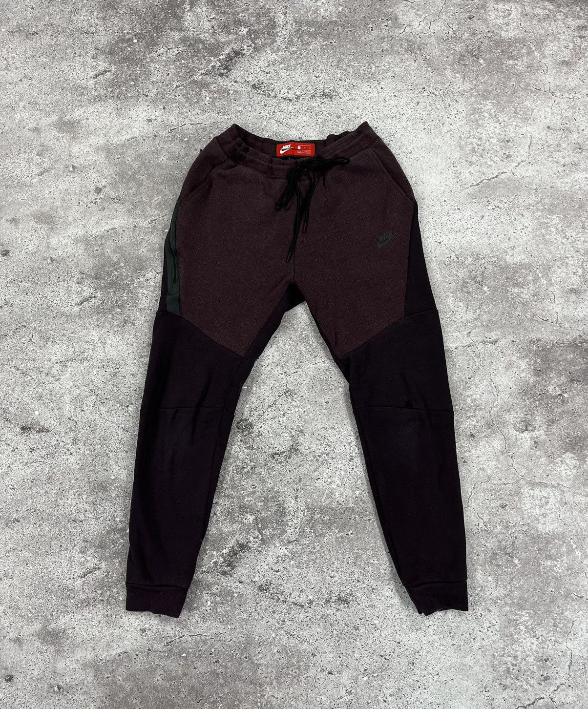 Nike Nike Tech Fleece Sweatpants Y2K Drill Pants Burgundy Size S Size US 30 / EU 46 - 1 Thumbnail