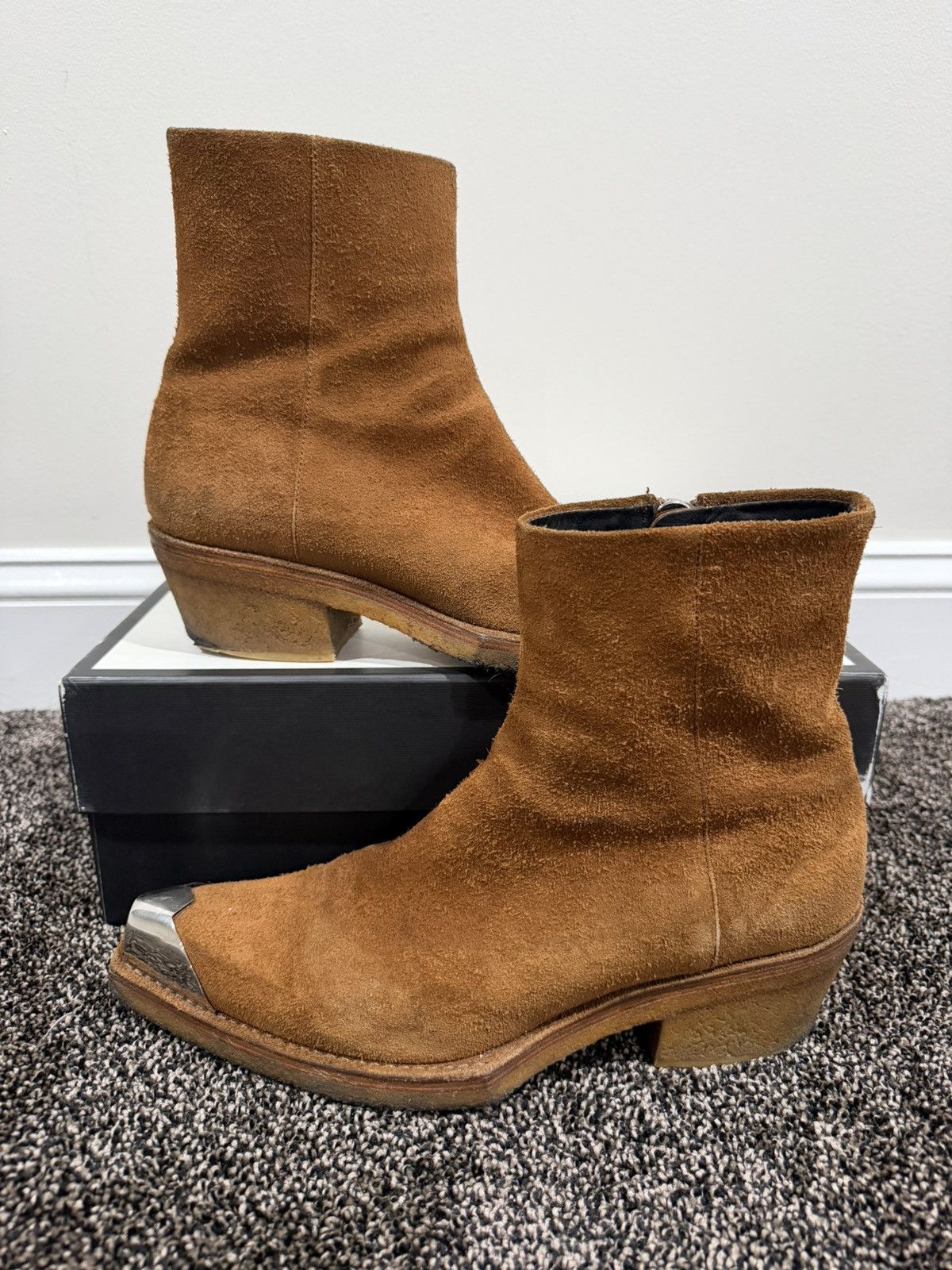 Calvin Klein 205W39NYC × Raf Simons Cal Calvert Cowboy Boot CALVIN