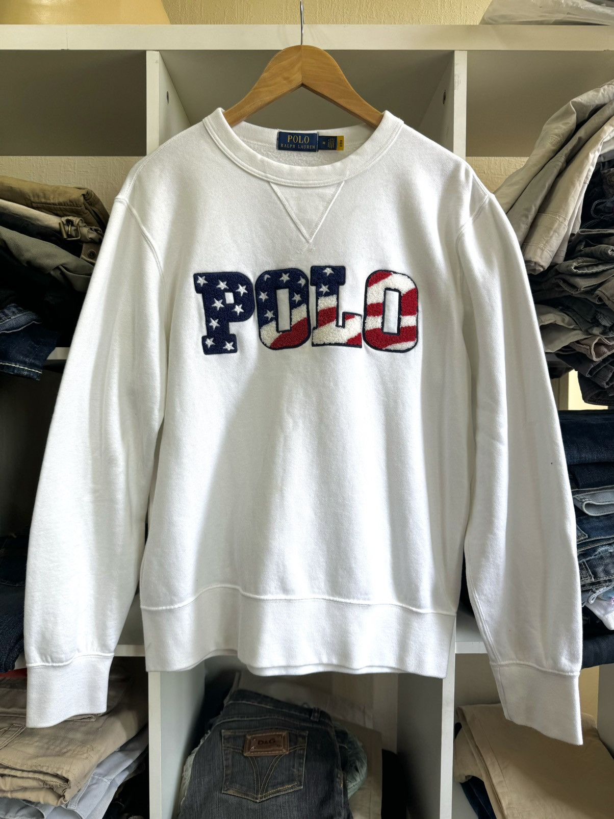 Ralph Lauren Polo Ralph Lauren American Long Sweatshirt Size US M / EU 48-50 / 2 - 1 Thumbnail