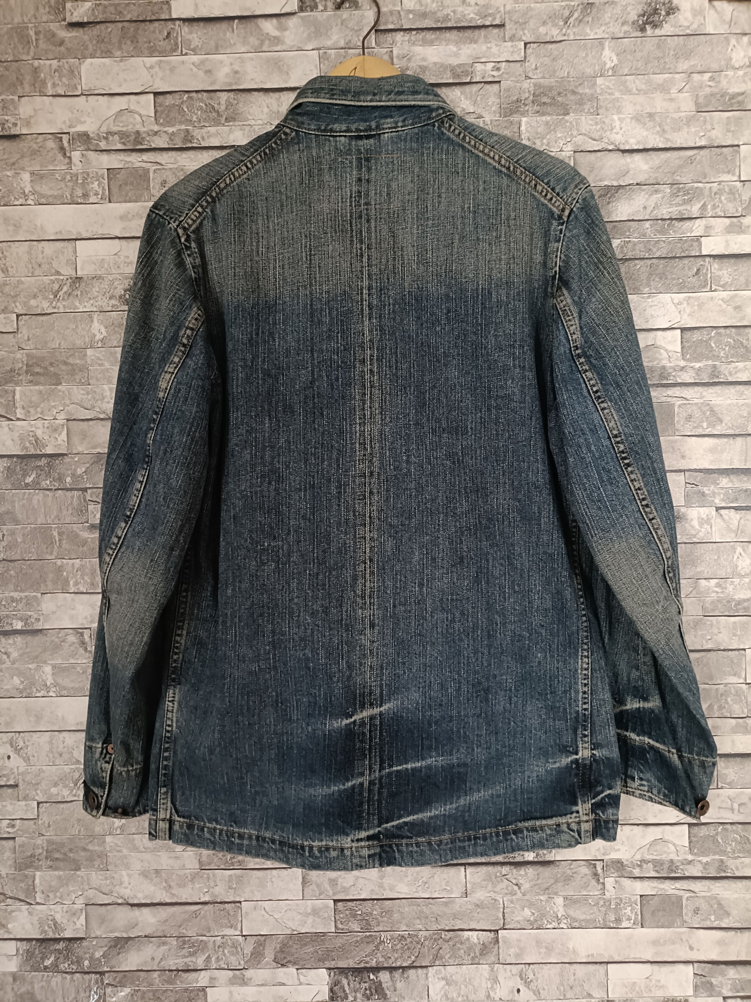 Edwin Vintage Edwin 505 chore selvedge denim jacket Size US M / EU 48-50 / 2 - 7 Thumbnail