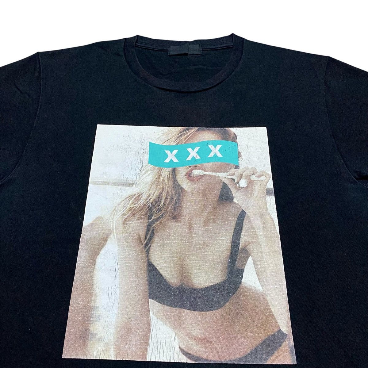 Japanese Brand × Vintage Rare‼️🔥Vintage God Selection XXX Sexy Naked girl Photo Shirt Size US M / EU 48-50 / 2 - 3 Thumbnail