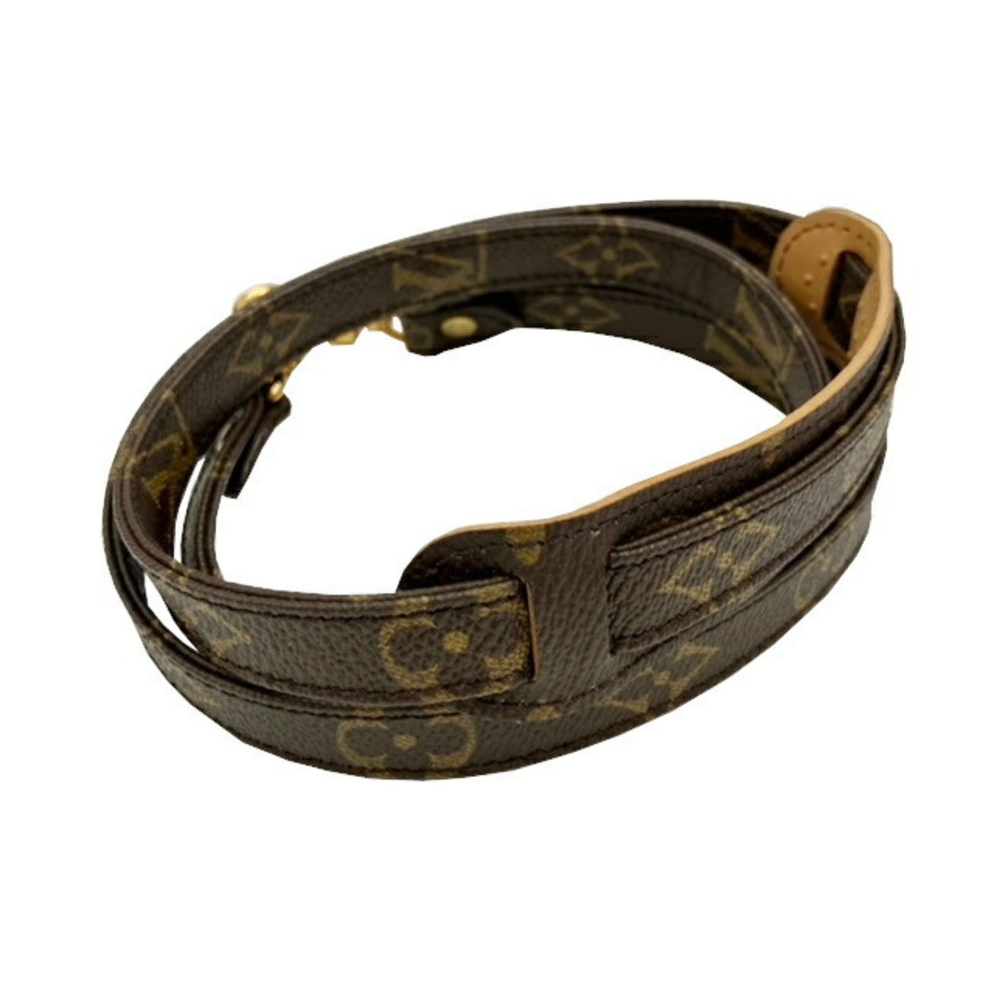 Louis Vuitton Shoulder Strap Monogram Bag in Brown, Women's