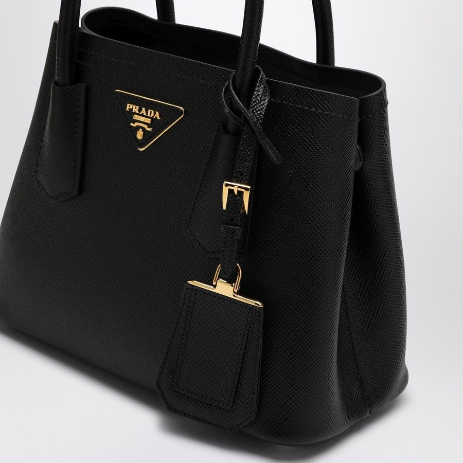 Prada o1d2blof0924 Size : OS / Double Mini Bags In Black Size ONE SIZE - 5 Thumbnail
