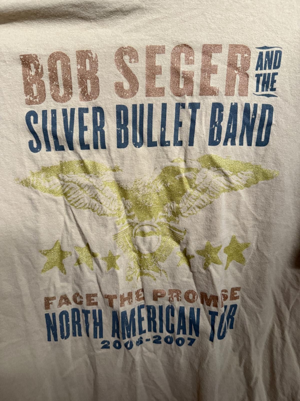 Designer T-shirt Bob Seger and the Silver Bullet Band Tee - 2XL Size US XXL / EU 58 / 5 - 4 Thumbnail