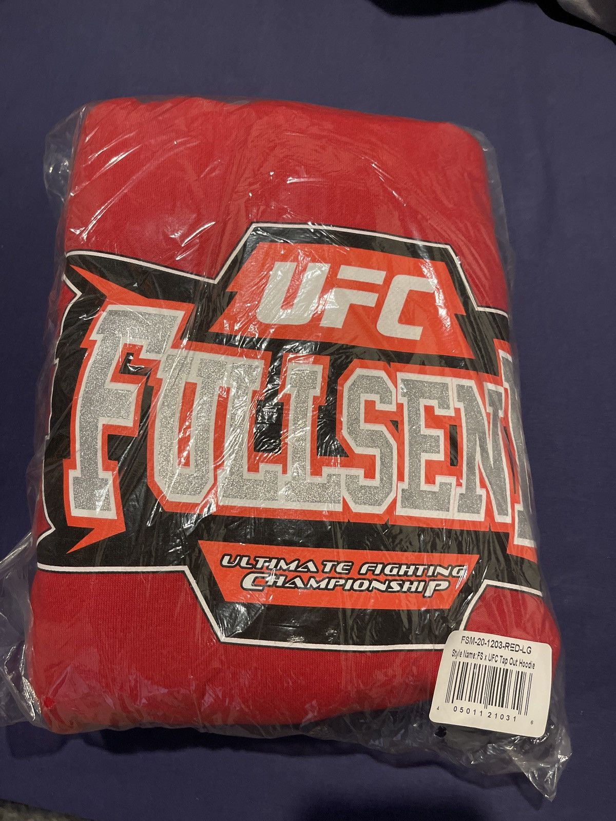 Full Send UFC x FULLSEND RED HOODIE Size US L / EU 52-54 / 3 - 1 Thumbnail