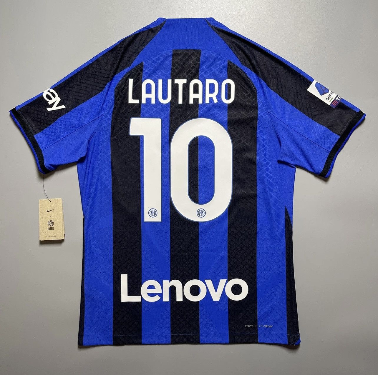 Vintage NWT INTER NIKE 2022/2023 FOOTBALL HOME JERSEY #10 MARTINEZ Size US M / EU 48-50 / 2 - 5 Thumbnail