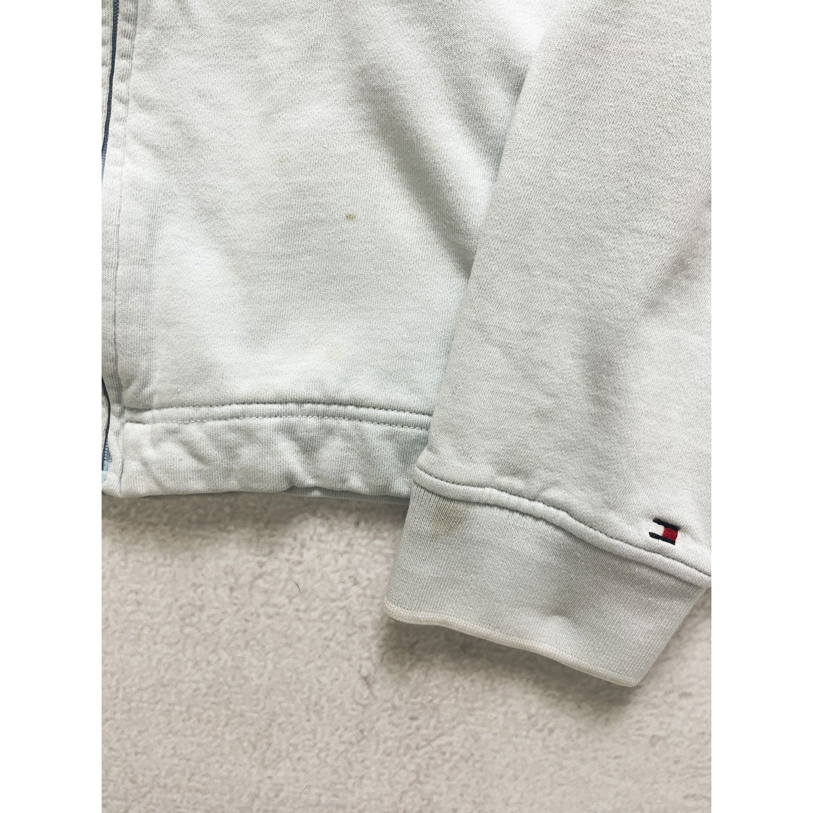 Tommy Hilfiger Vintage 00s Tommy Hilfiger Zip-Up Sweatshirt - Women's Small Size S / US 4 / IT 40 - 4 Thumbnail