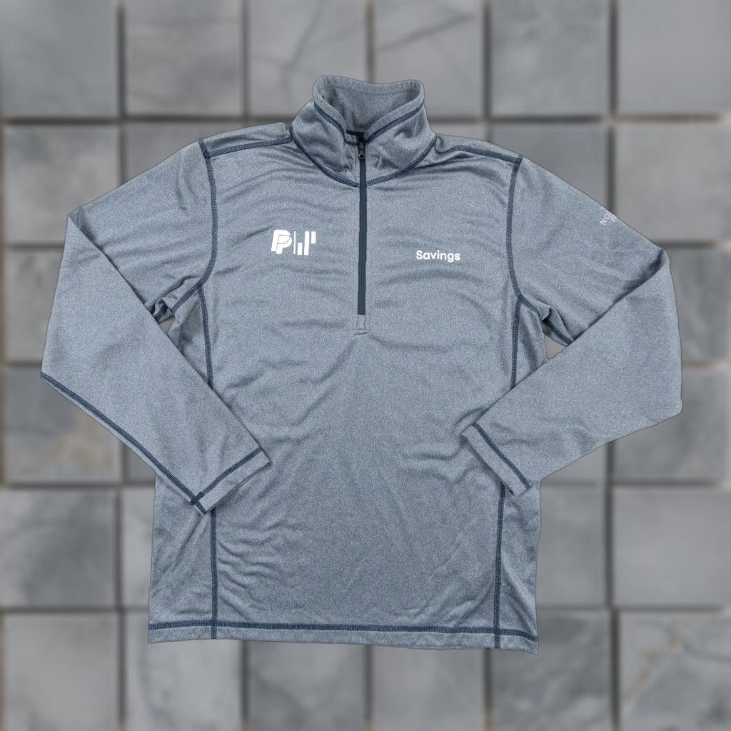 The North Face The North Face Men's Tech 1/4 Zip Fleece Pullover Sweater Blue Medium Mens Size US M / EU 48-50 / 2 - 1 Thumbnail