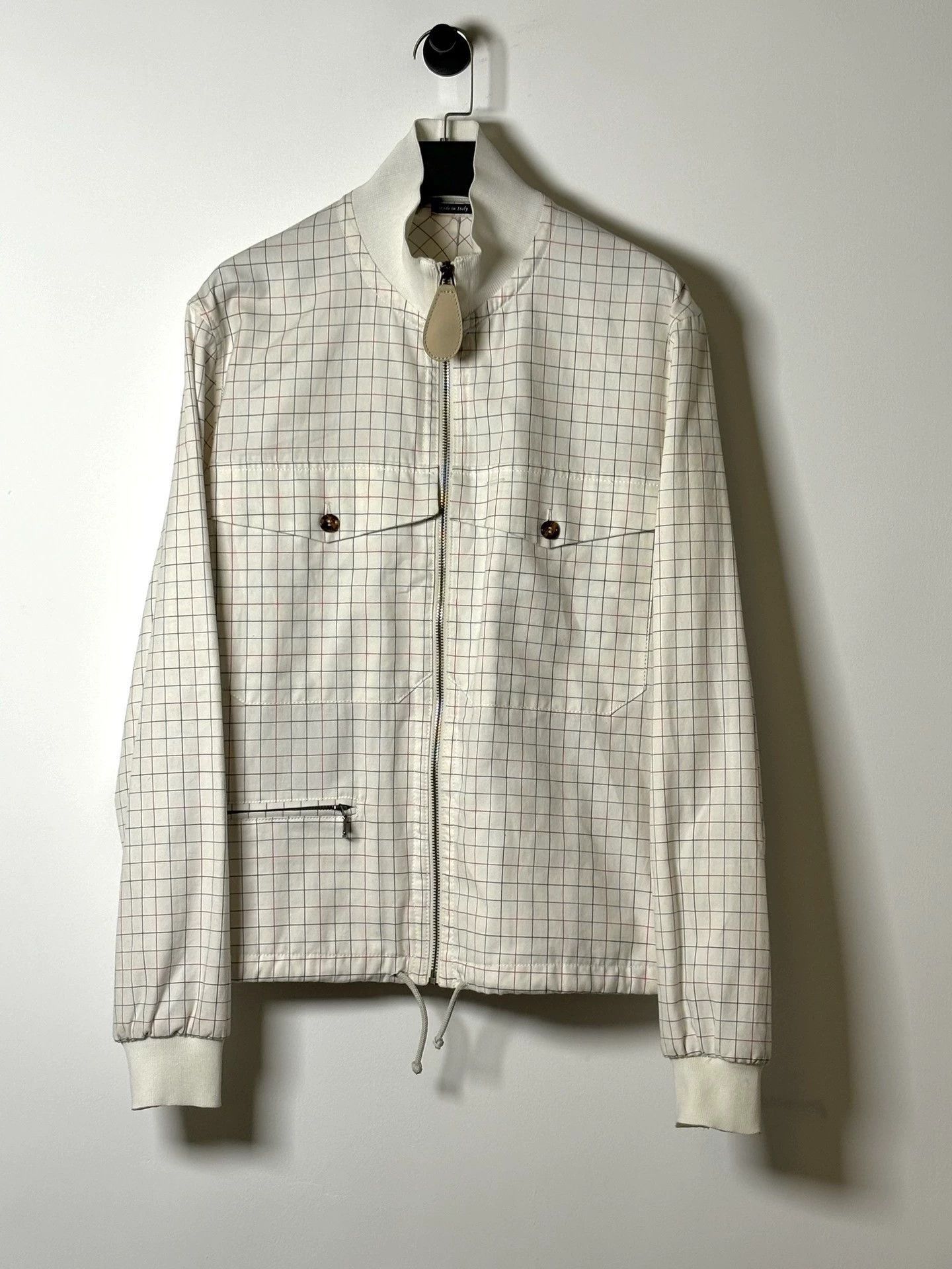 Maison Margiela Checkered Lightweight Zip-Up Jacket Size US S / EU 44-46 / 1 - 2 Thumbnail