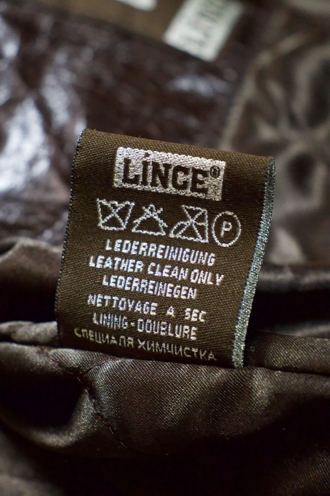 Vintage 90’s Lince Lambskin Leather Jacket Rare OG Size US L / EU 52-54 / 3 - 11 Thumbnail