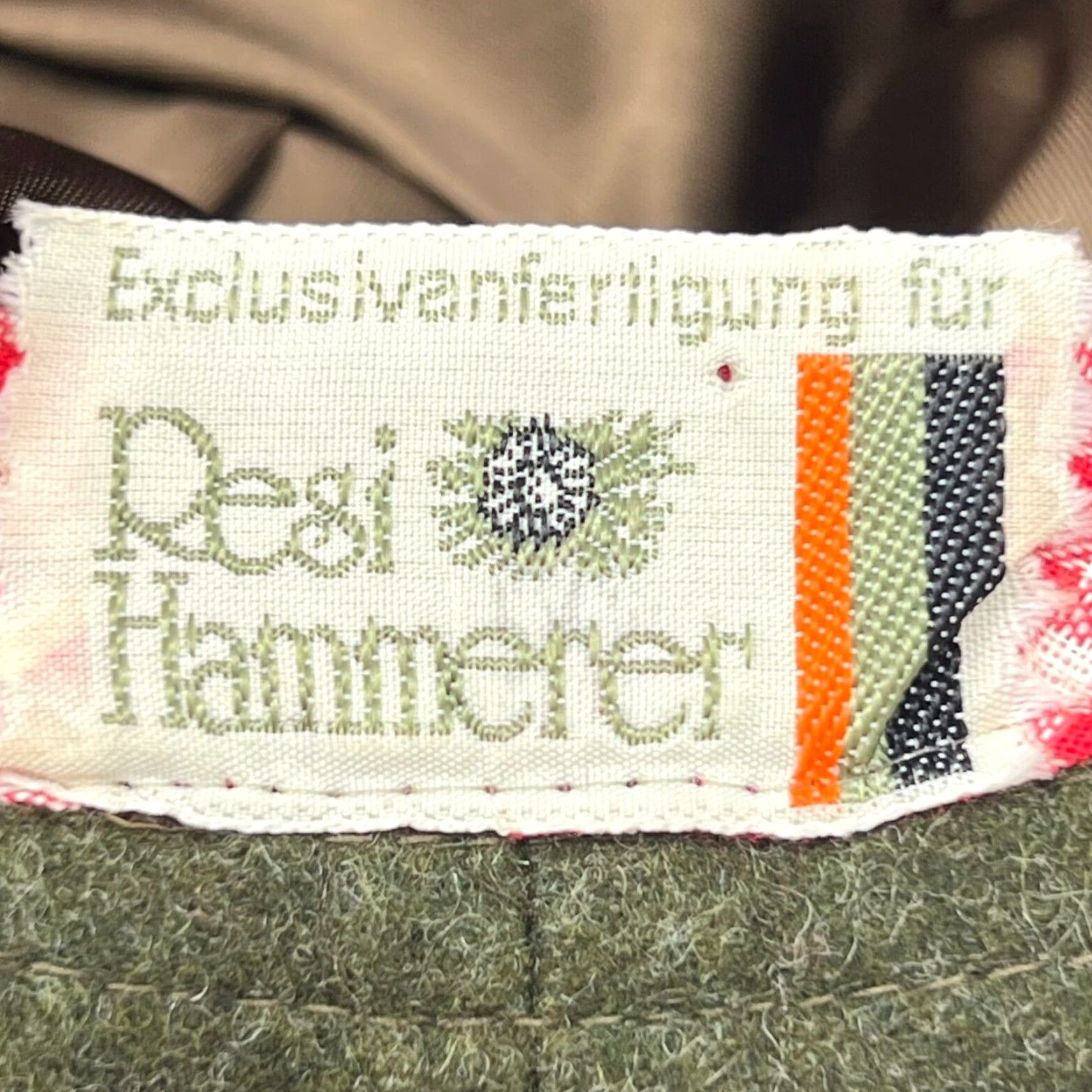 Vintage VINTAGE Resi Hammerer Wool Fedora Hat 1960s Outdoor Green Size M Fitted Bavarian Mens Size ONE SIZE - 7 Thumbnail
