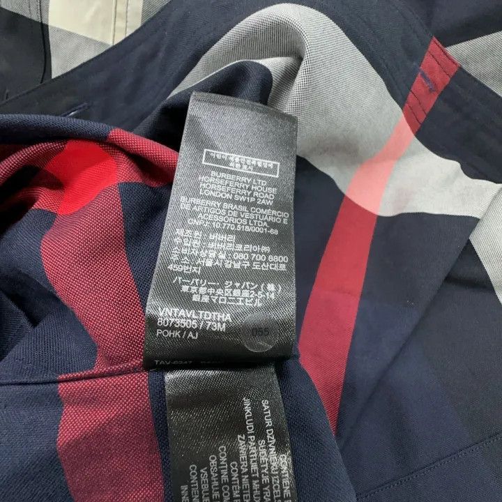 Burberry Burberry Burberry Color-Block Plaid Short Sleeve Shirt-250 Size US XL / EU 56 / 4 - 2 Thumbnail