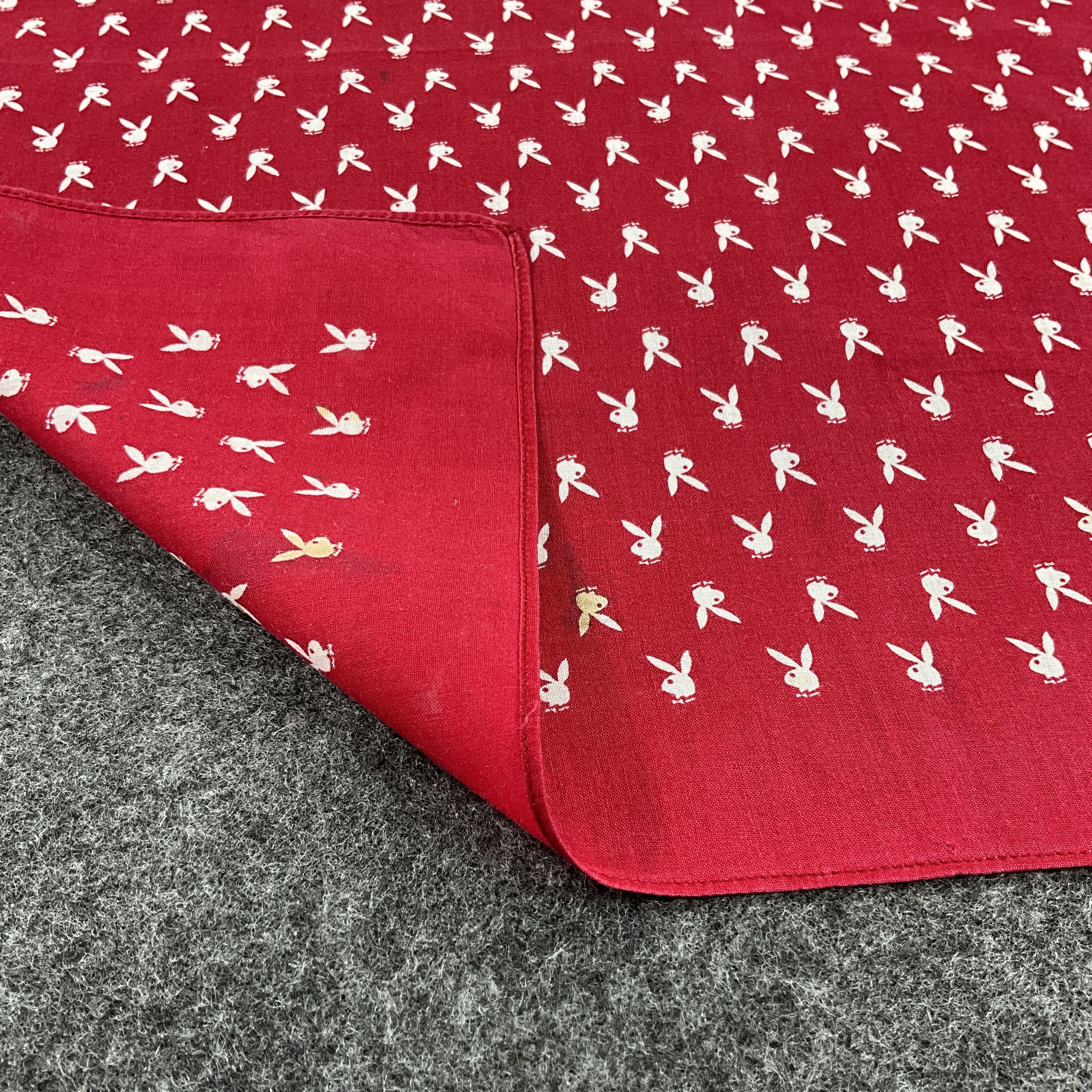 Playboy × Vintage Playboy Handkerchief / Bandana / Neckerchief B028 Size ONE SIZE - 7 Thumbnail