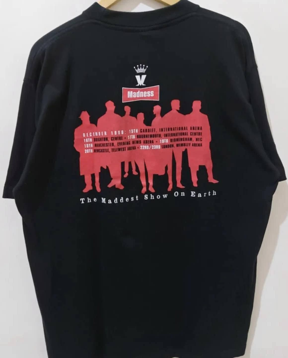 Vintage Vintage tee Madness Tour 1999 Size US L / EU 52-54 / 3 - 2 Thumbnail