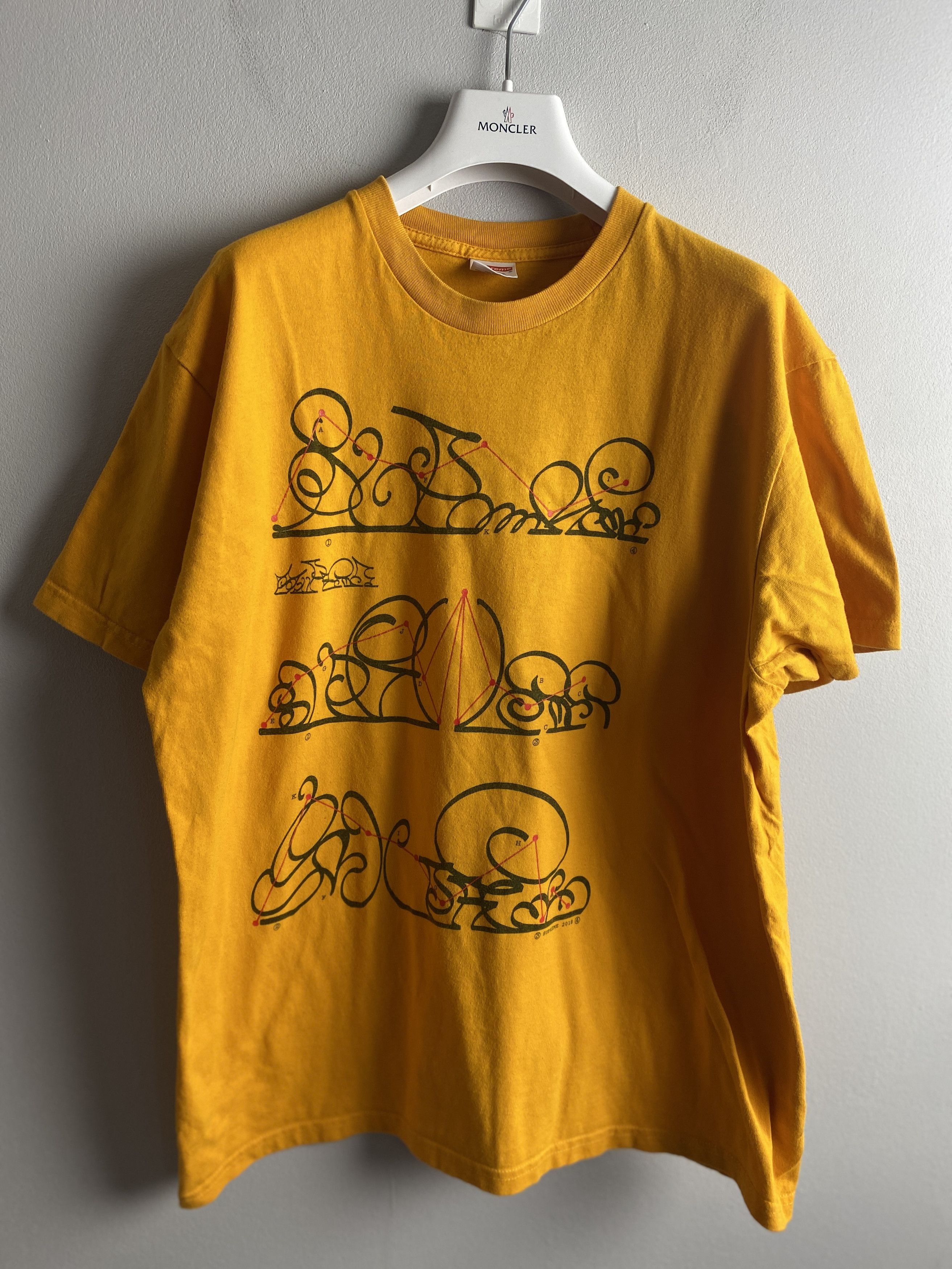 Supreme Supreme System Orange t-shirt tee printed Size US L / EU 52-54 / 3 - 1 Thumbnail