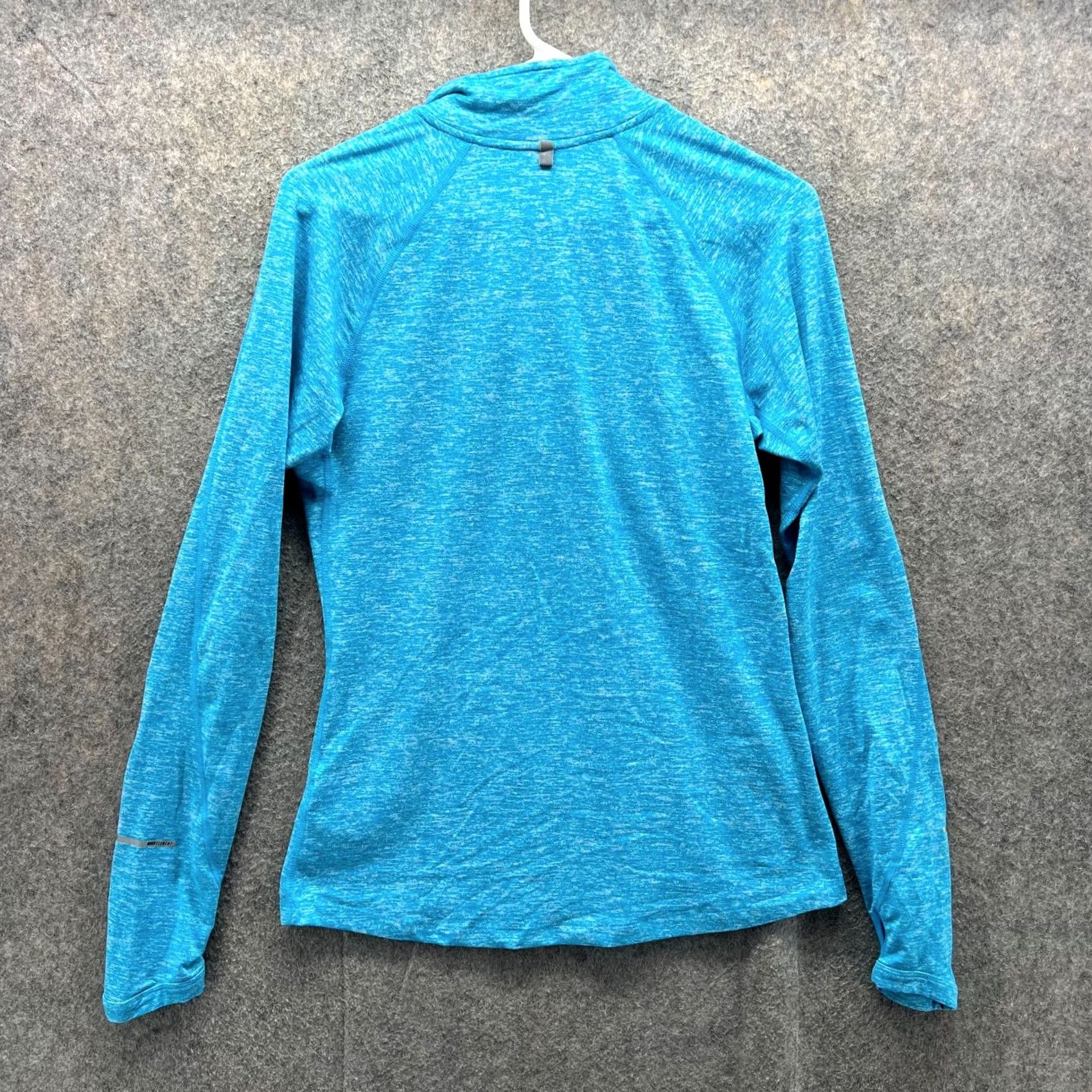 Nike Nike Sweatshirt Womens Small Blue 1/2 Zip Dri-FIT Element Stretch Size S / US 4 / IT 40 - 2 Thumbnail