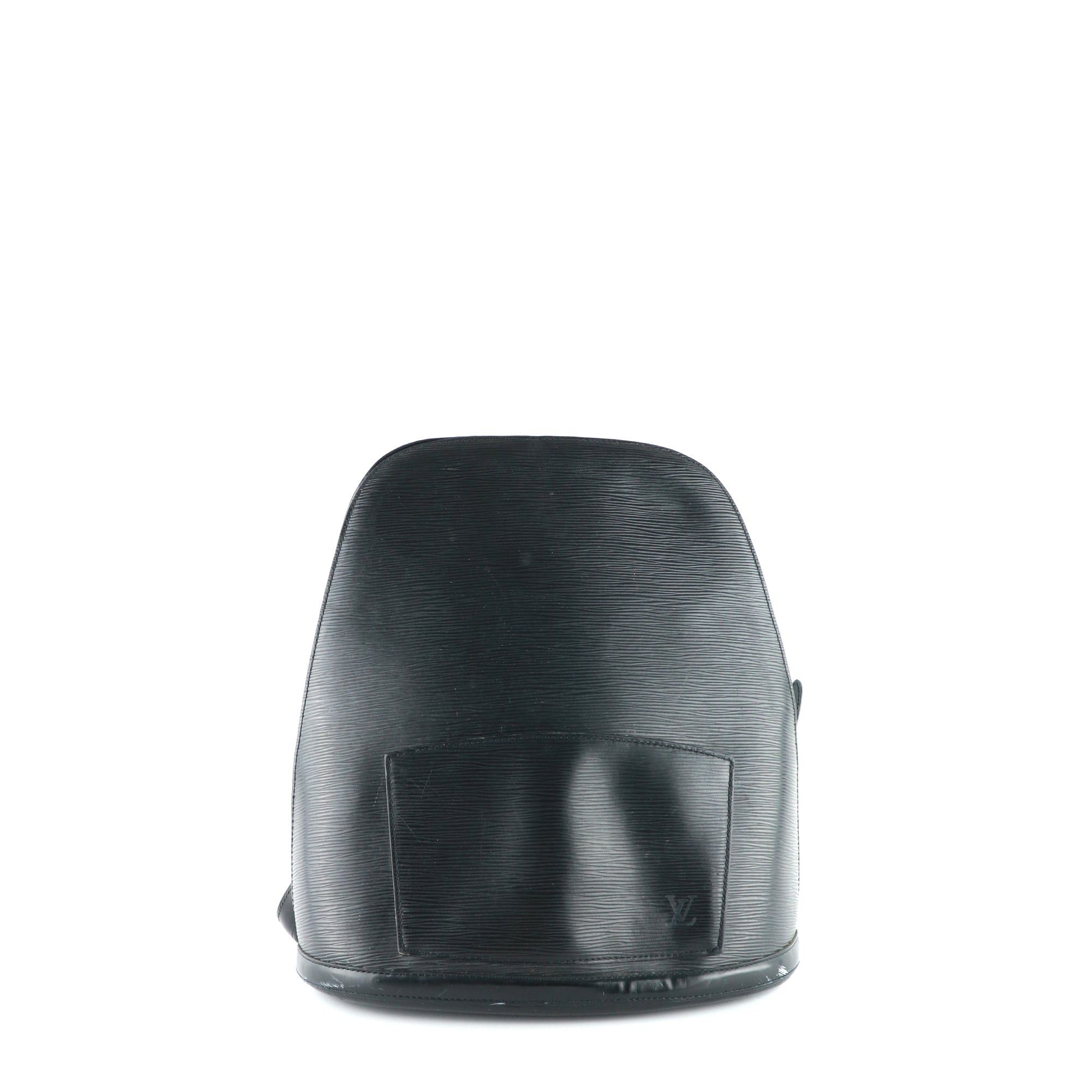 image of Louis Vuitton - Gobelins Backpack In Vintage Black Epi Leather, Women's