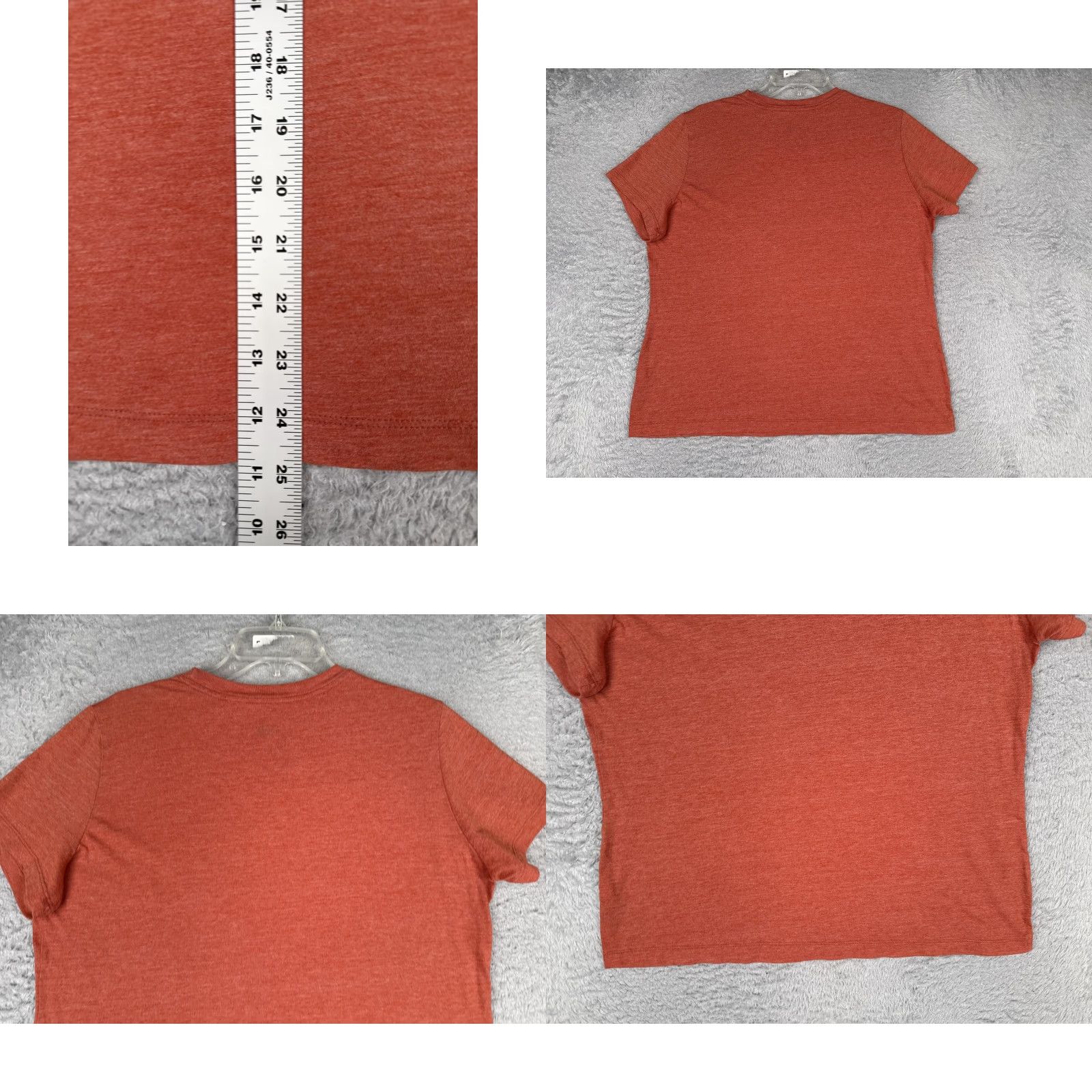 The North Face The North Face Shirt Womens XL Orange Logo Short Sleeve Crew Tagless Tee Casual Size XL / US 12-14 / IT 48-50 - 9 Thumbnail