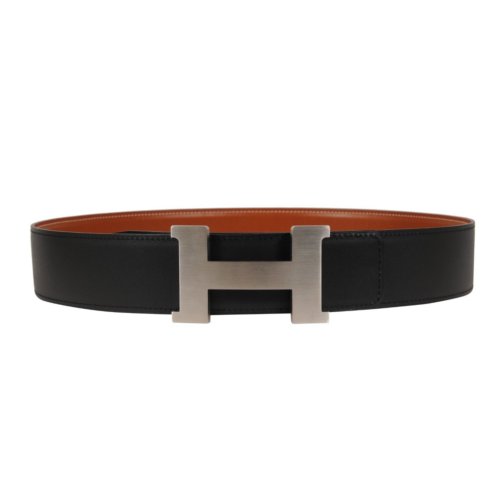 Hermes 41MM H Belt Buckle Kit Reversible Leather Strap 85 Size ONE SIZE - 14 Thumbnail