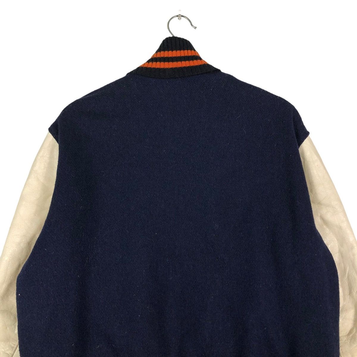 Toyo Enterprises 🔥VINTAGE LEATHER VARSITY JACKET DELONG USA CHICAGO BEARS Size US M / EU 48-50 / 2 - 11 Thumbnail