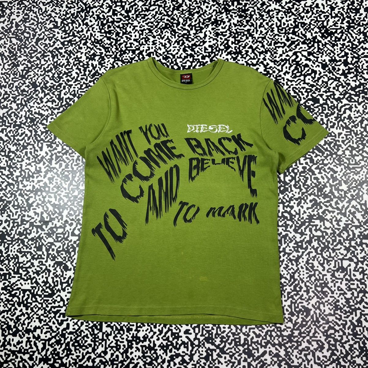 Diesel × Streetwear × Vintage Diesel Vintage 90's T-Shirt Y2K