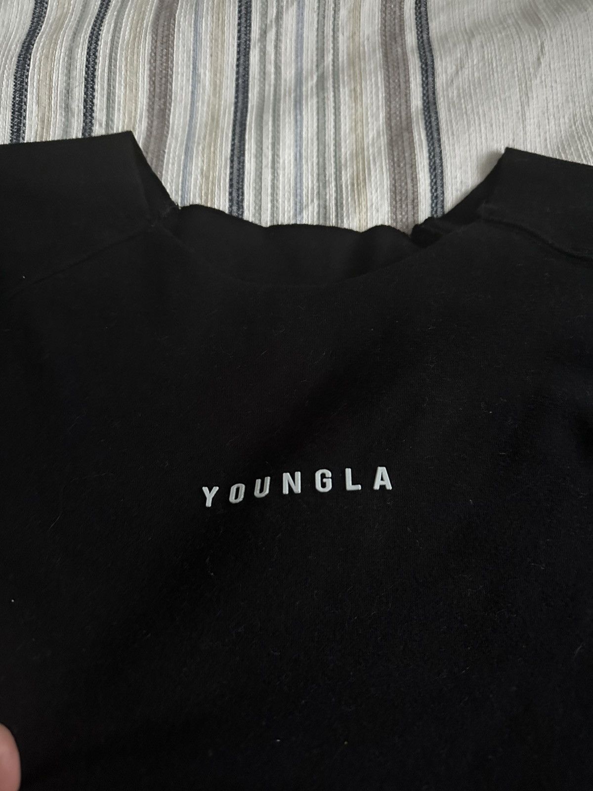 YoungLA YoungLA 815 Raw Neck Cloud Longsleeve Size US M / EU 48-50 / 2 - 2 Thumbnail