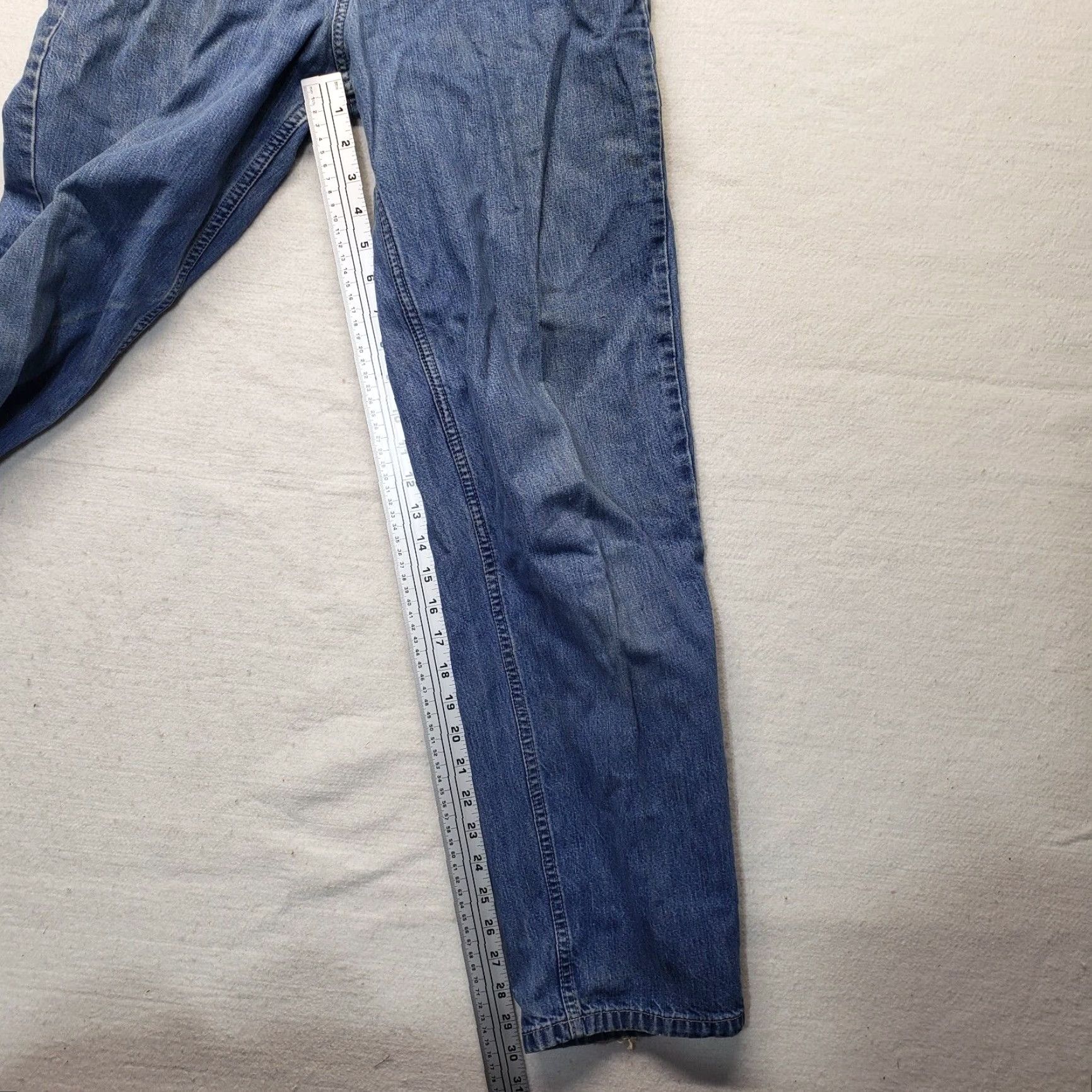 Denime SONOMA Jeans Denim Loose Mid-Rise Blue 8 Women Adult Regular Stretch Pants - Medium Wash Size 30" / US 8 / IT 44 - 7 Thumbnail