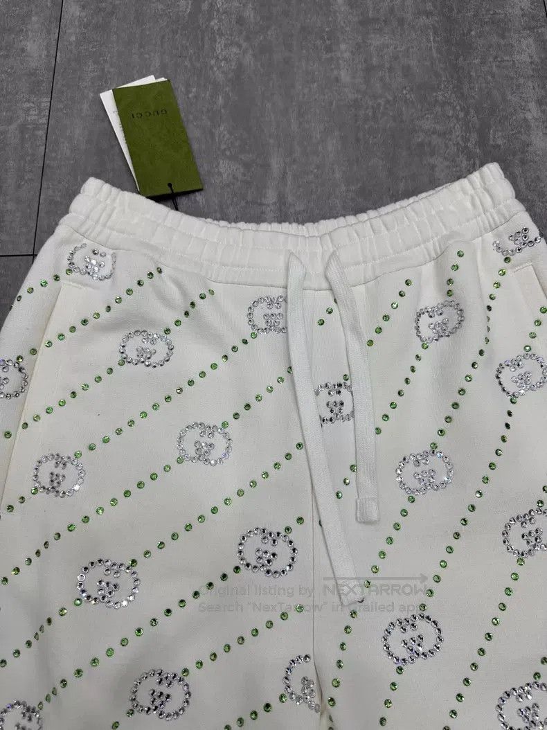 Gucci Gucci Size XS Wool blend embroidered shorts Size 42" / US 20 - 3 Thumbnail