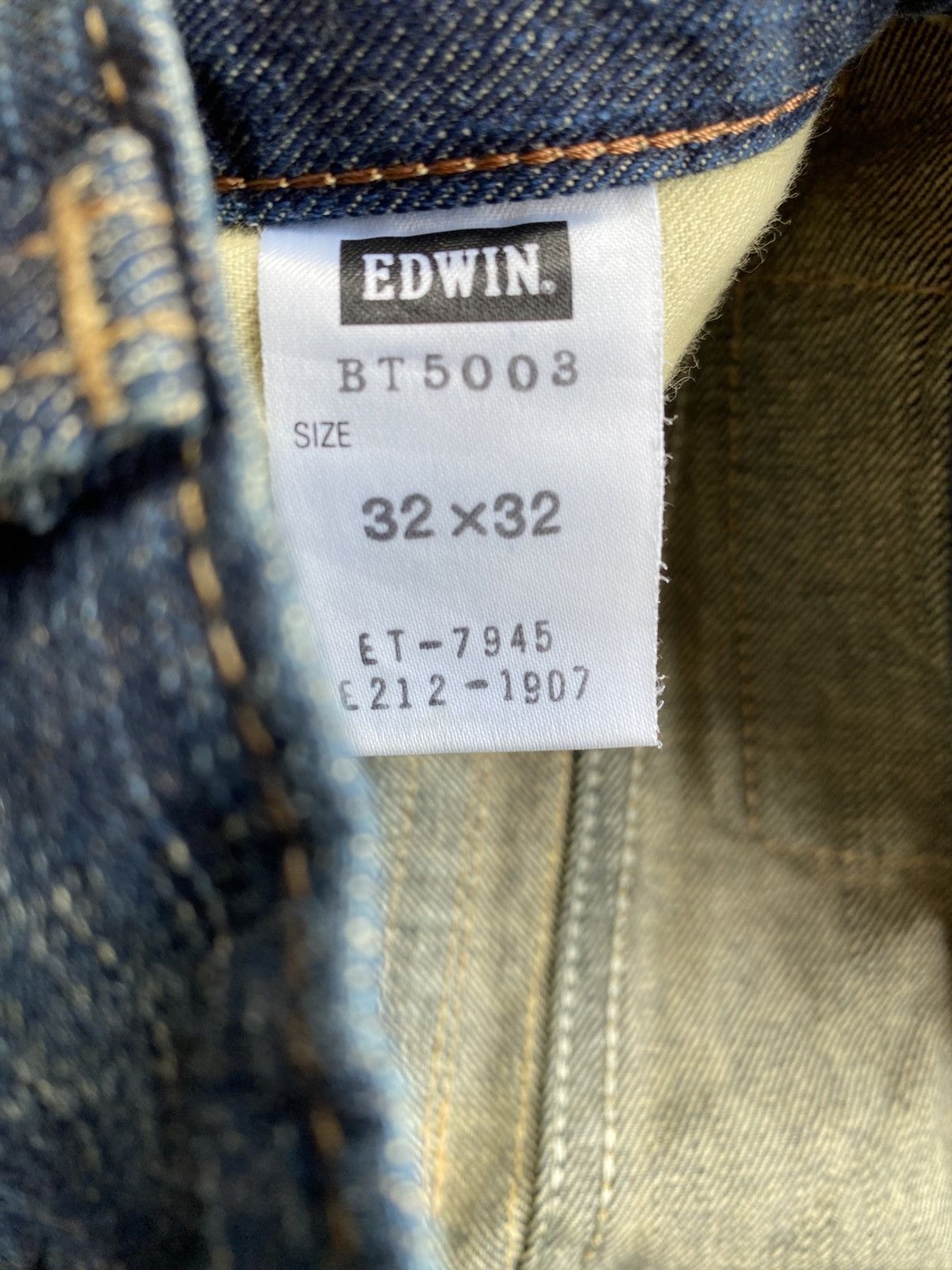 Edwin × Japanese Brand Edwin Blue Trip flared distressed jeans Size US 34 / EU 50 - 4 Thumbnail