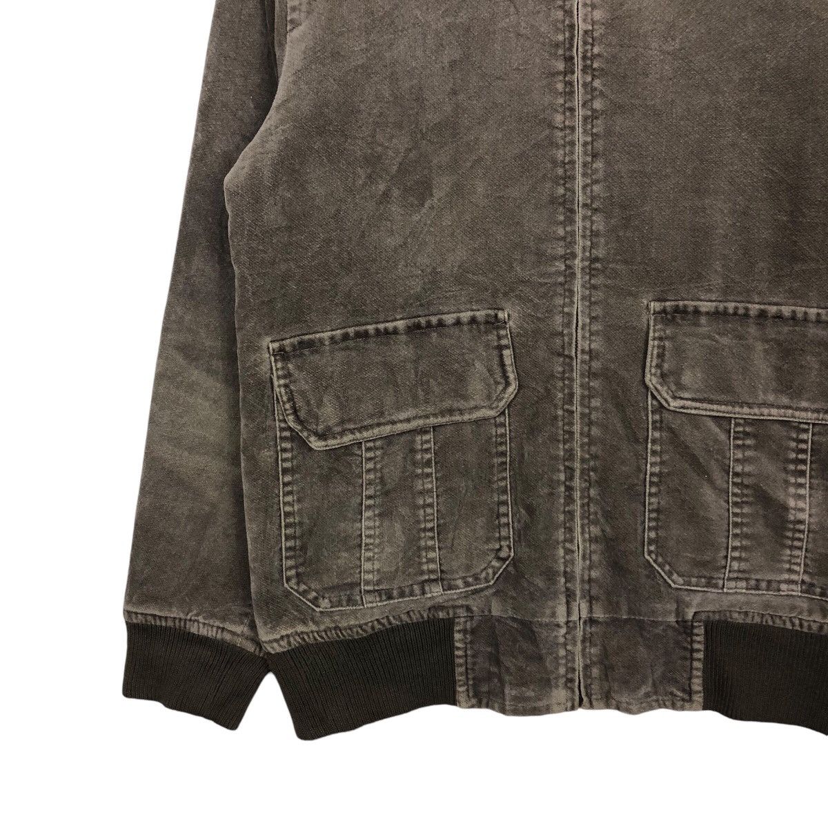 Japanese Brand 📌Vintage Biker Bomber Jacket Velvet Anquite Size US M / EU 48-50 / 2 - 5 Thumbnail