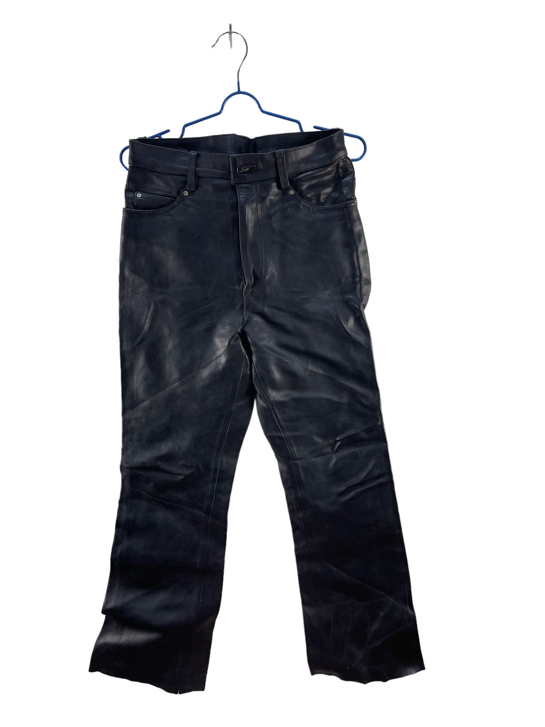 Harley Davidson Vintage Harley Davidson Leather Pant Size US 30 / EU 46 - 1 Thumbnail