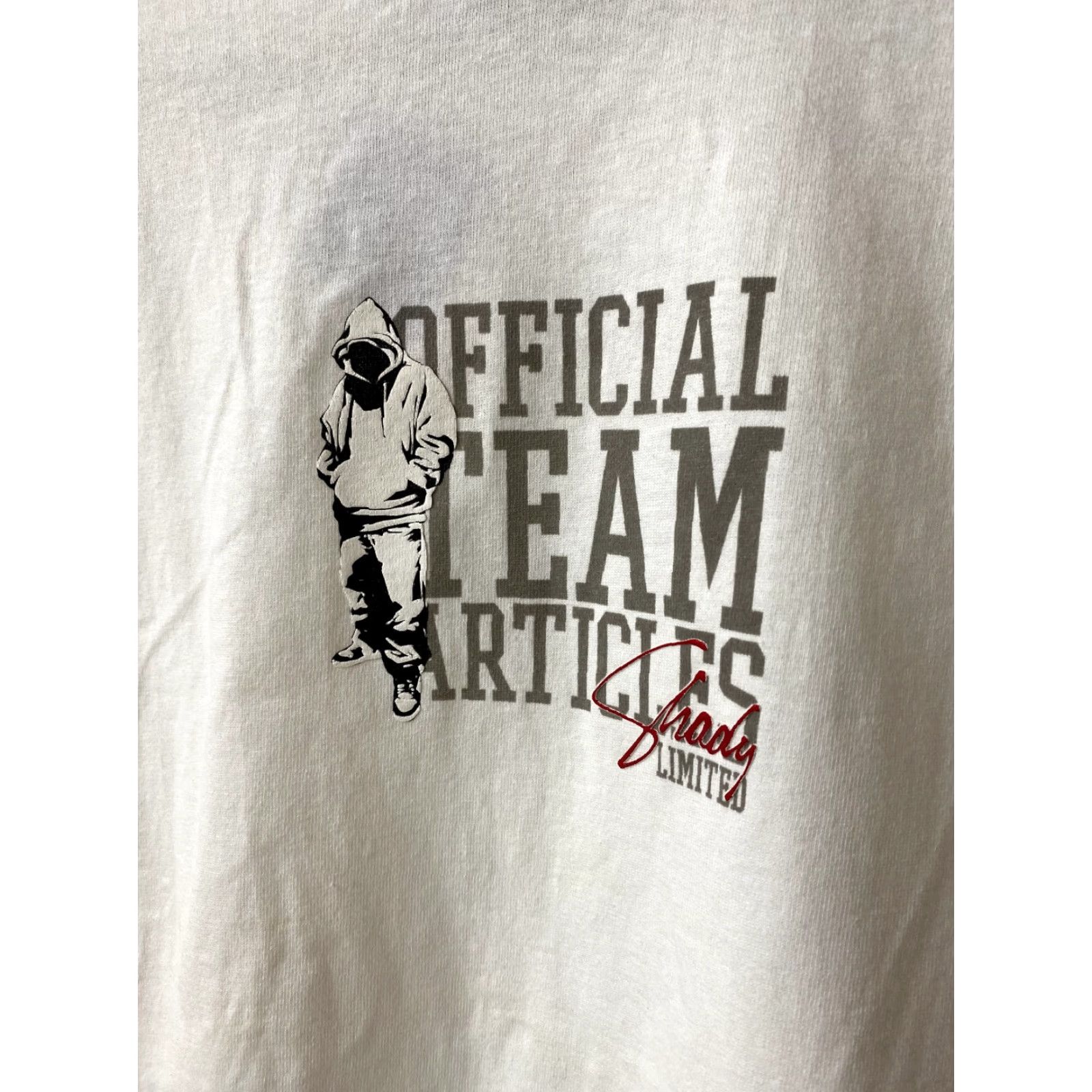 Logo 7 VINTAGE Eminem Shady Official Team Articles Men's T-Shirt SZ S White Logo Y2K Thermal Behaviors? Size US S / EU 44-46 / 1 - 2 Thumbnail