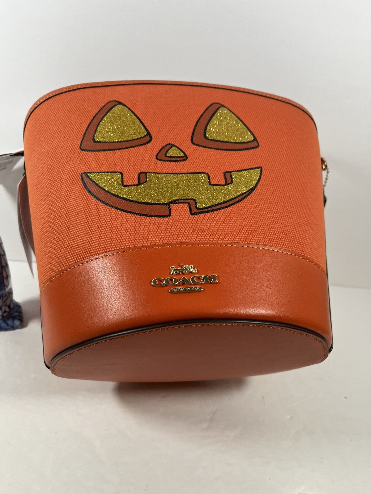 Coach NWT Coach Trick Or Treat Bucket With Halloween Pumpkin Size ONE SIZE - 5 Thumbnail