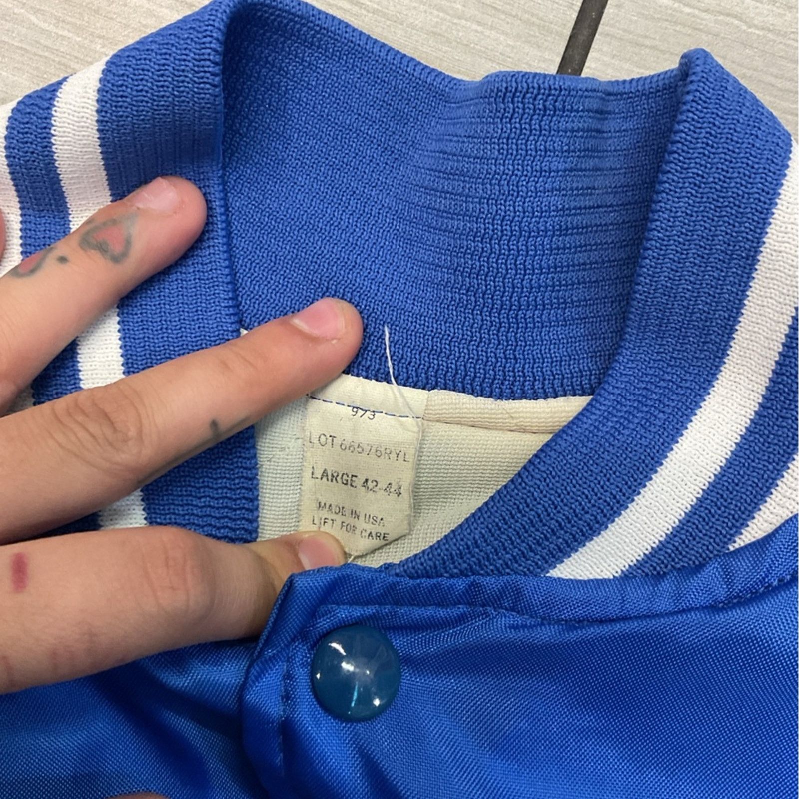 Vintage 1970s Corinthian Lodge Masonic Nylon Jacket – Farmington, MO Size US L / EU 52-54 / 3 - 9 Thumbnail