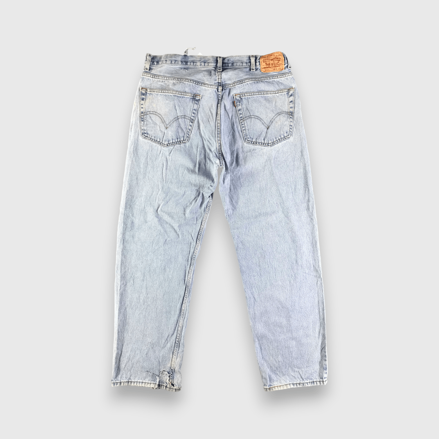 Levi's Vintage Light Wash Levis 550 Jeans-J3254 Size US 39 - 2 Thumbnail